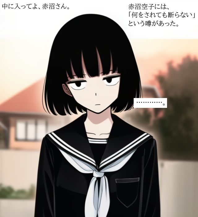 無表情・無感情な同級生に無責任中出ししまくって孕ませてみた。 サンプル2ページ目
