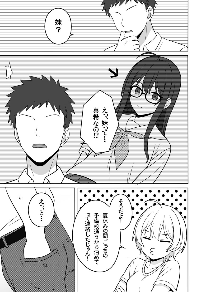 義妹がギャルになりまして サンプル3ページ目