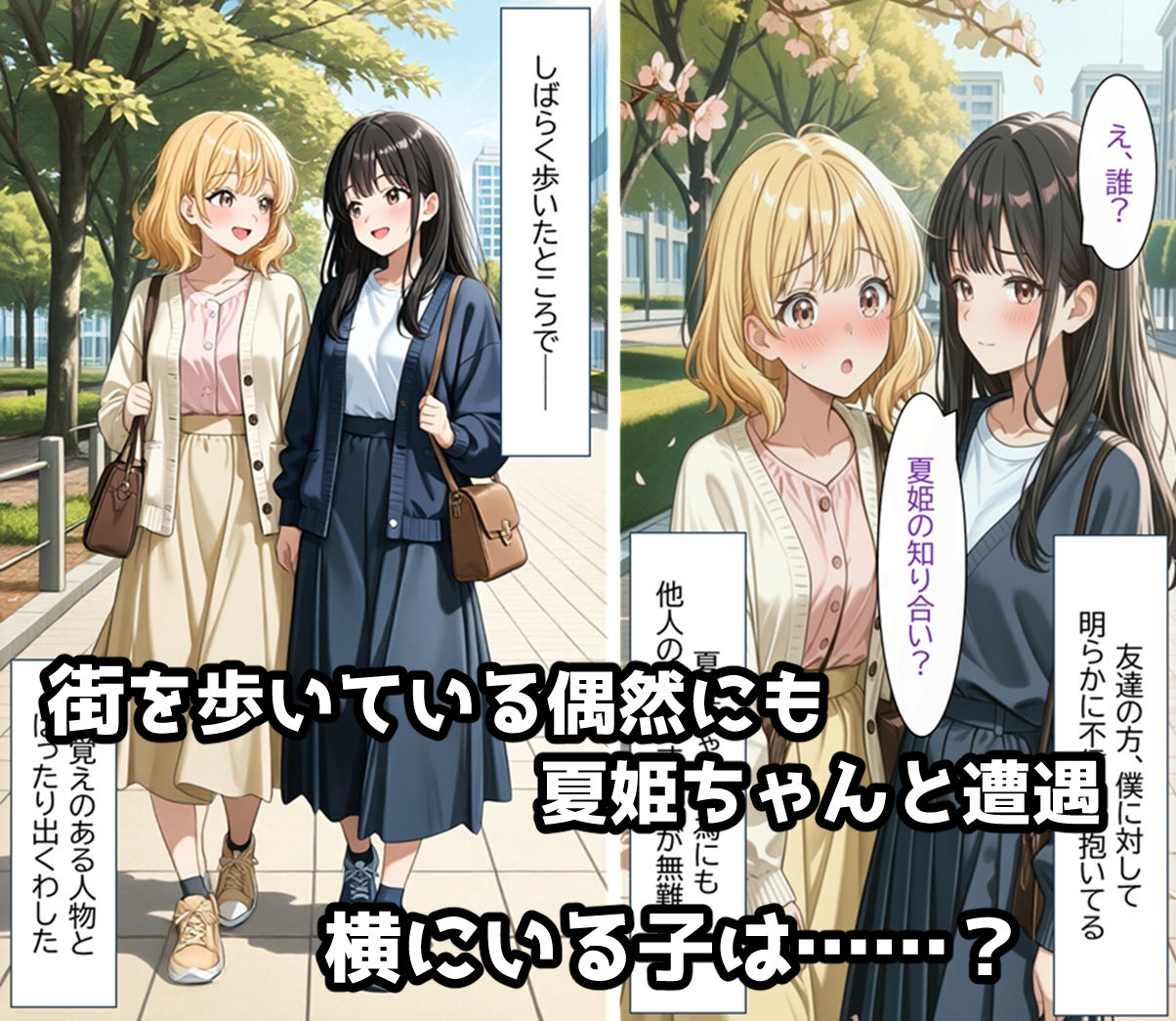 無防備すぎる同級生に、理性が追いつかなかった話 第3話「好きな子が、親友に奪われていく」 サンプル1ページ目