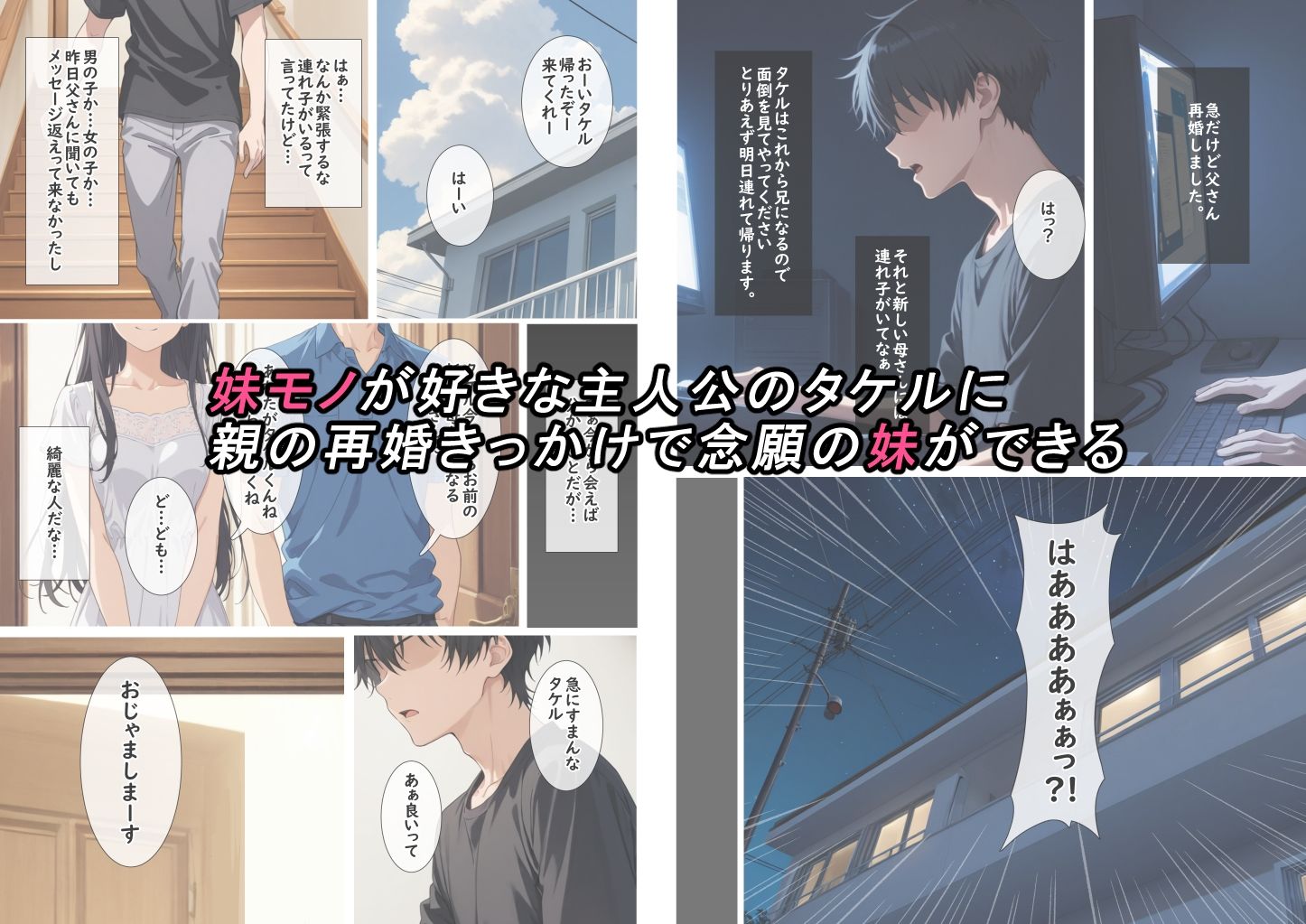 妹モノ好きの俺が義妹と結婚するまでの話 サンプル1ページ目