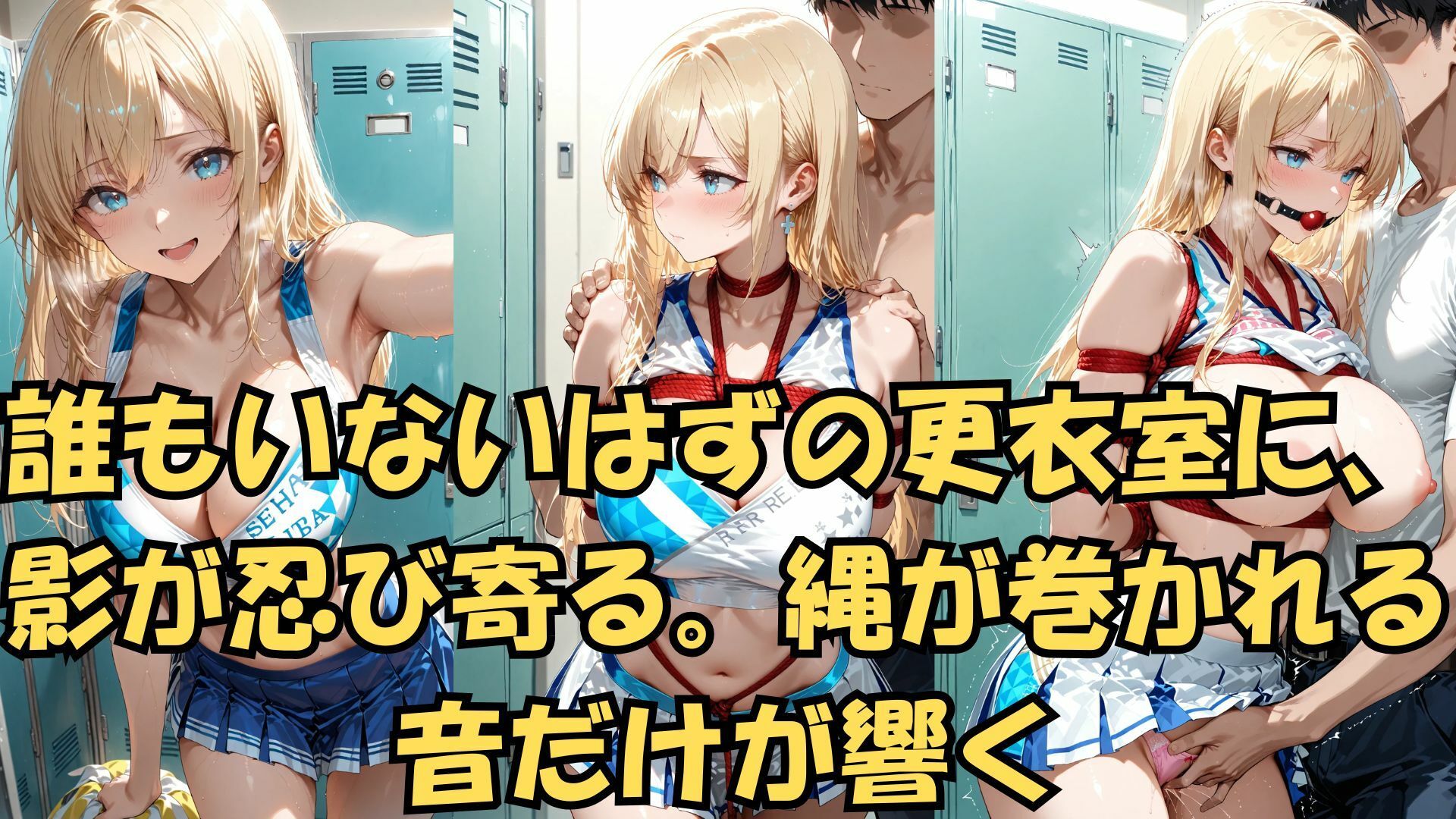 緊縛チア 嫉妬の代償に全てを晒して サンプル2ページ目