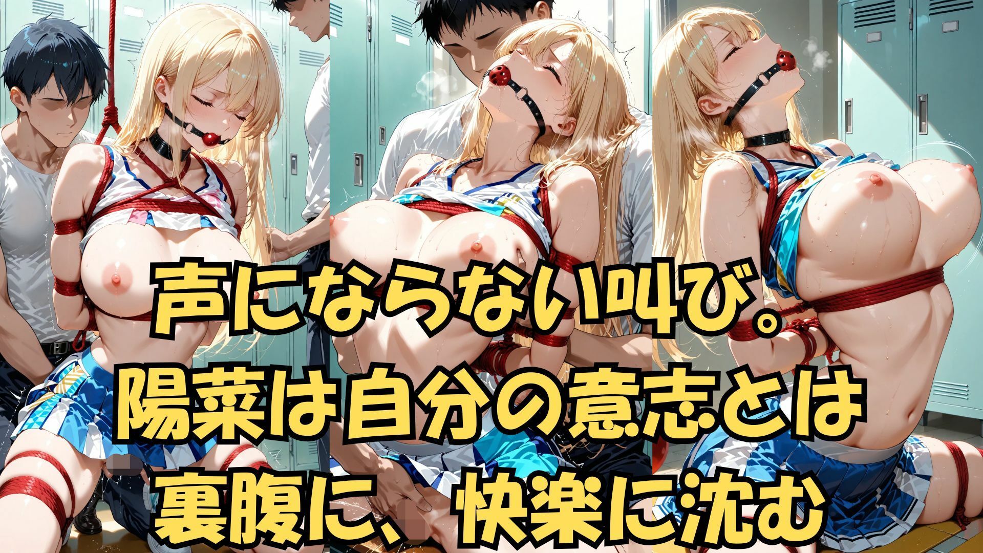 緊縛チア 嫉妬の代償に全てを晒して サンプル3ページ目
