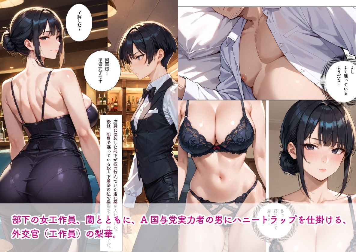 ハニトラ工作員が敵国で捕まるということ - 人格破壊工程シリーズ4 - サンプル2ページ目