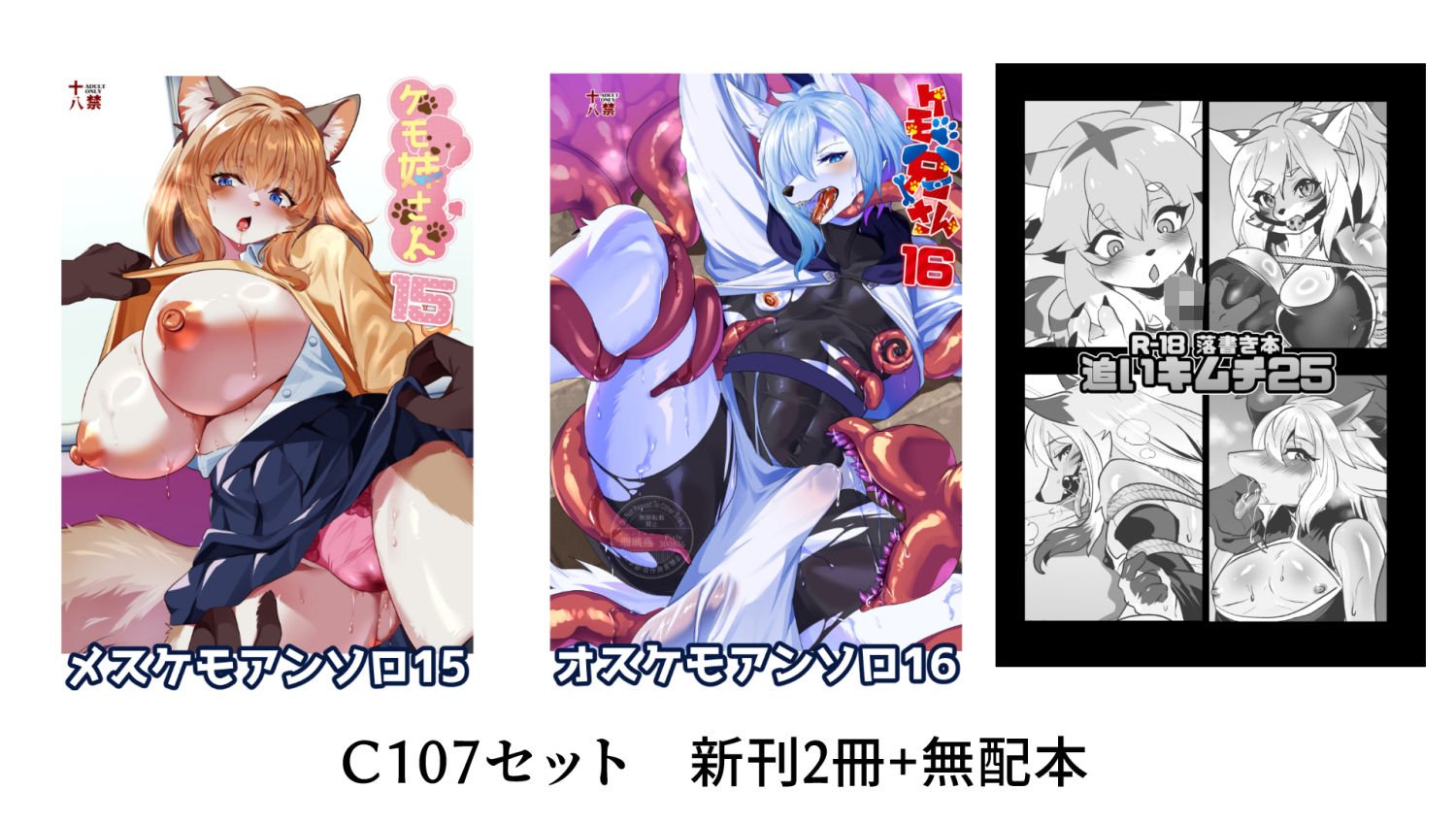 C107 新刊2冊＋無配本セット サンプル1ページ目