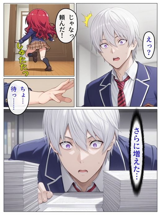 【おいたが過ぎた第二席さん】 サンプル1ページ目