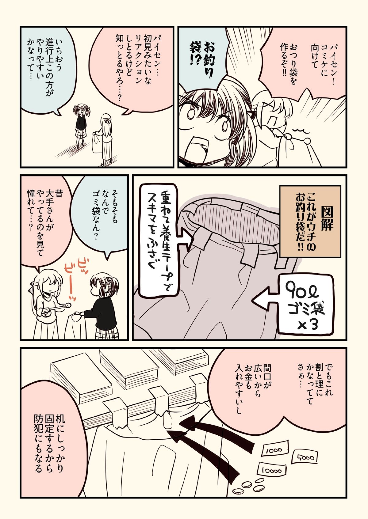 壁配置の話。 サンプル5ページ目