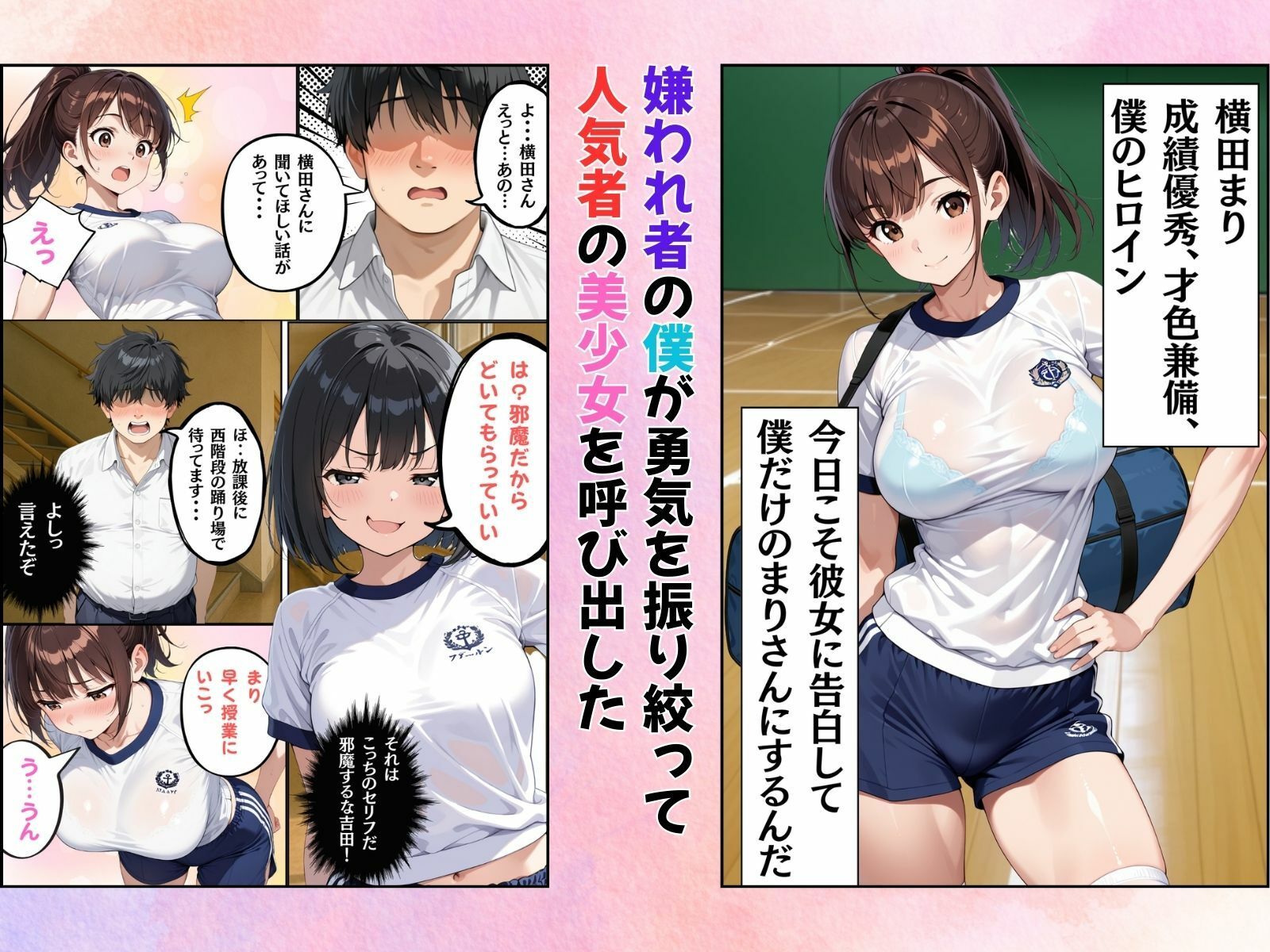 嫌われ者の僕が一軍女子の体を手に入れた サンプル1ページ目