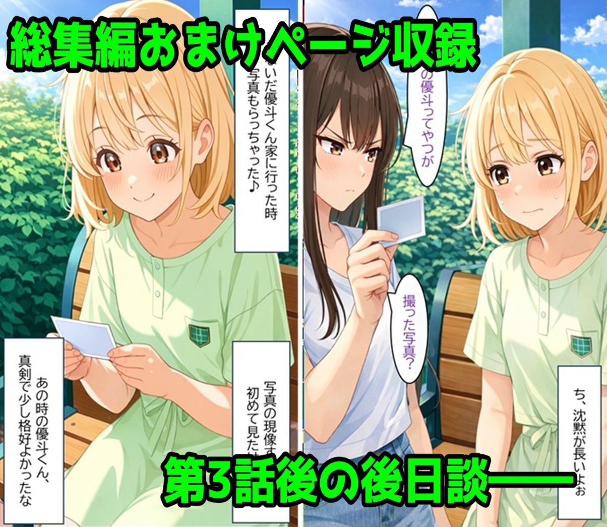 無防備すぎる同級生に、理性が追いつかなかった話【第1〜3話 総集編】 サンプル4ページ目