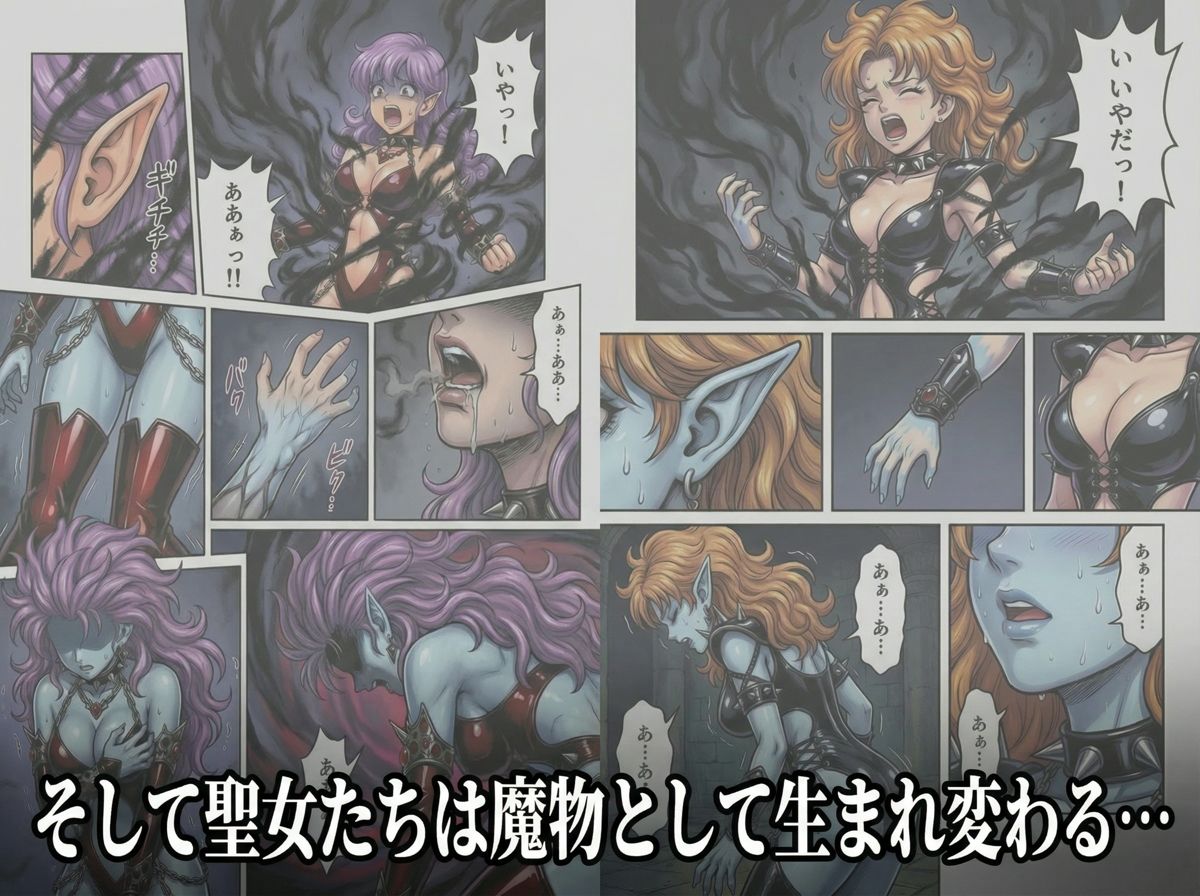 邪教に堕ちた聖女たち サンプル3ページ目