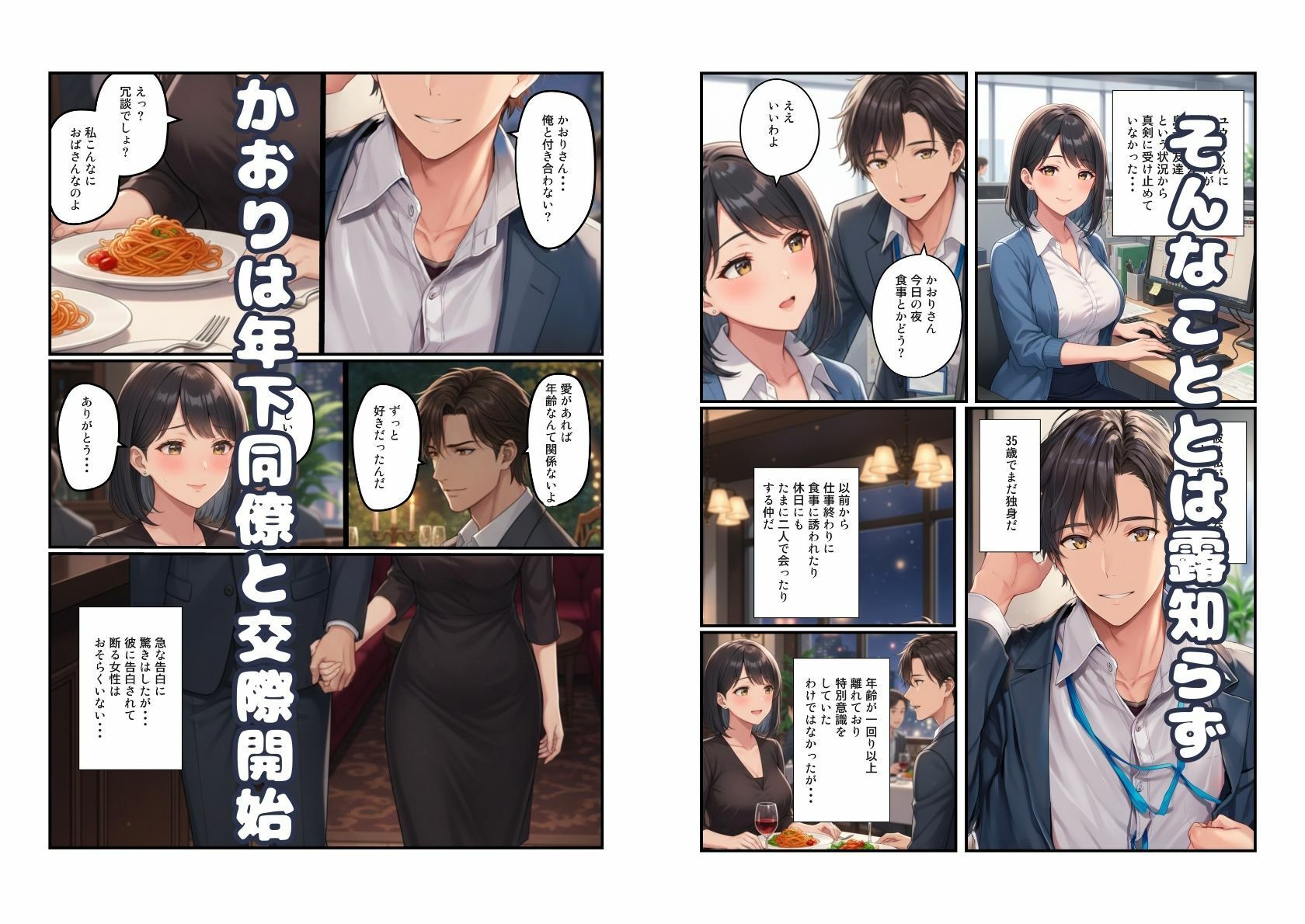 オナニー覗かれシンママ（48）が息子の友人と中出しセックス サンプル6ページ目