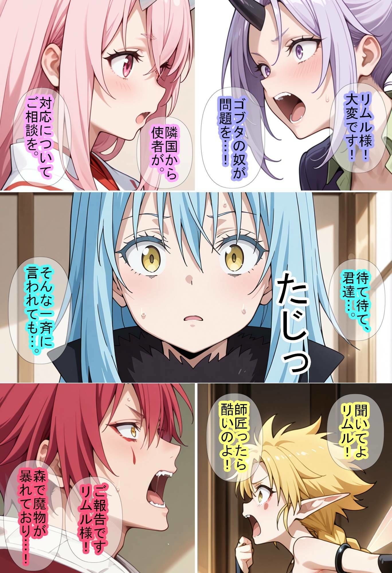 【転〇ラ】智慧之王先生に任せたら全て上手く行った件 サンプル1ページ目