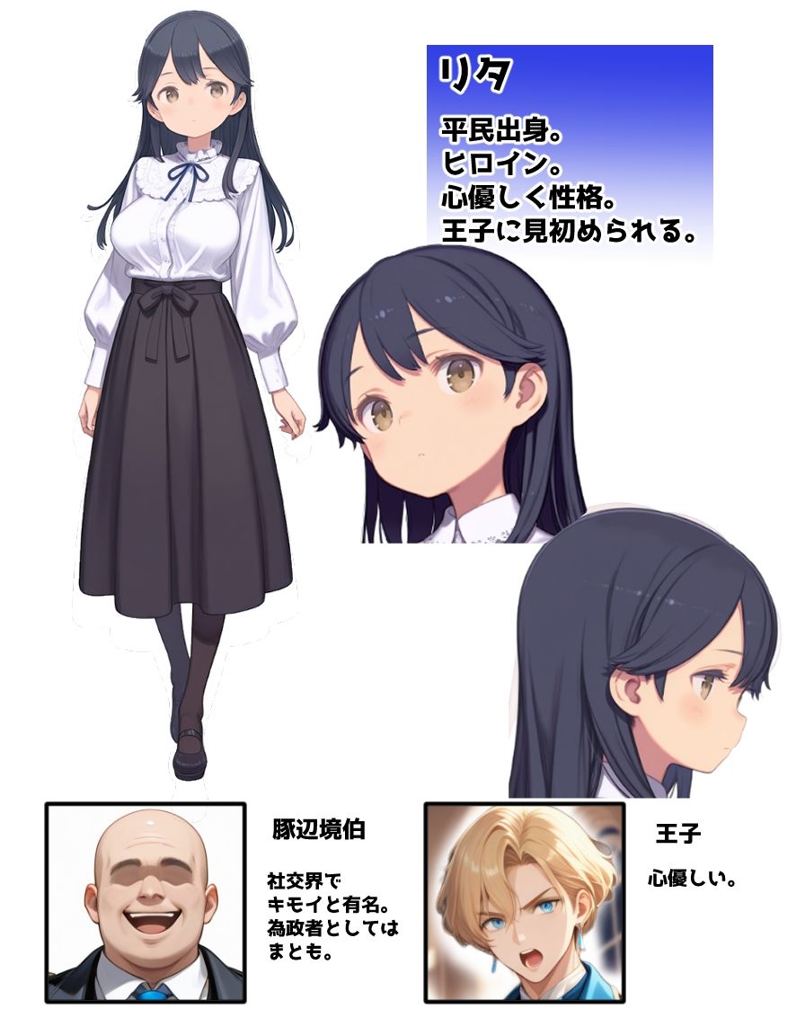 婚約破棄された悪役令嬢が豚貴族に嫁がされて来たので堕とす。あとヒロインも愛人する。 サンプル10ページ目