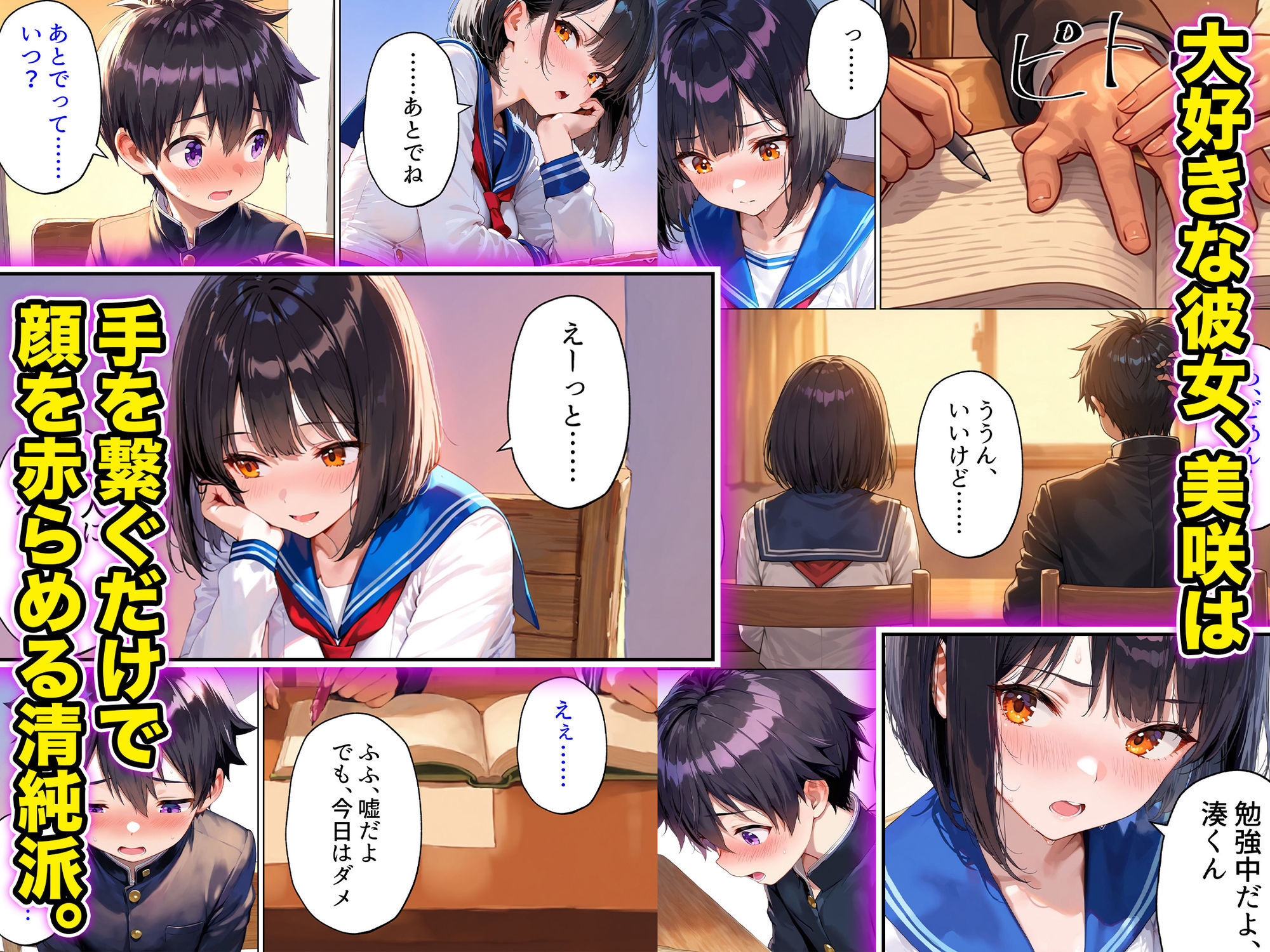 彼女の家に行ったらギャル姉が出てきて、気付いたら僕が種馬になってました。 サンプル1ページ目