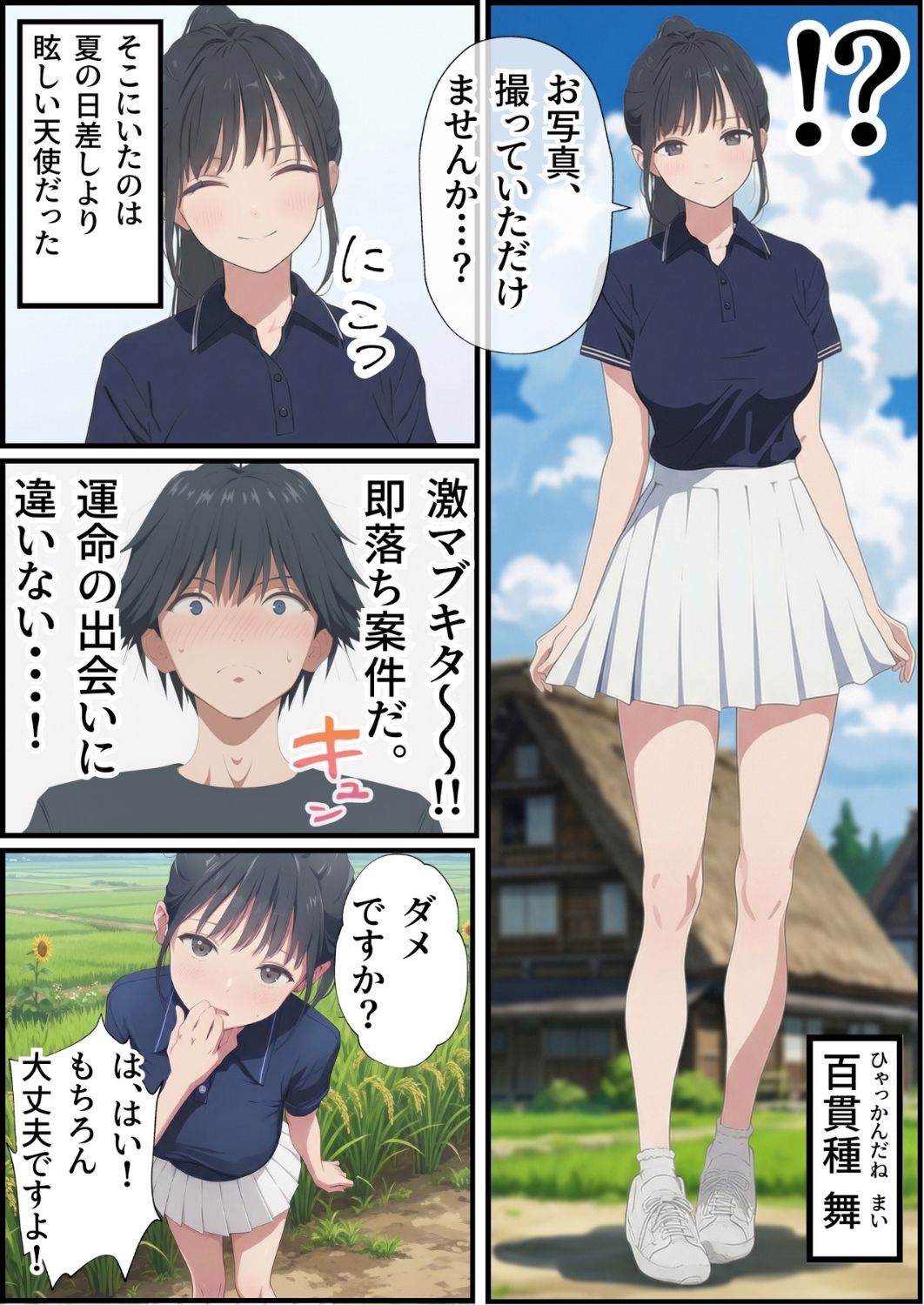 【義阜編】おじさん、私を旅に連れてって サンプル2ページ目