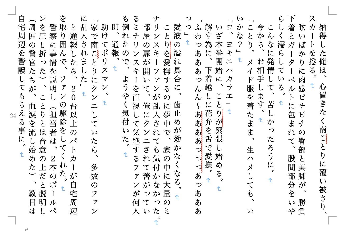 虹かけ誌  ラブライブ！  特集7 サンプル5ページ目