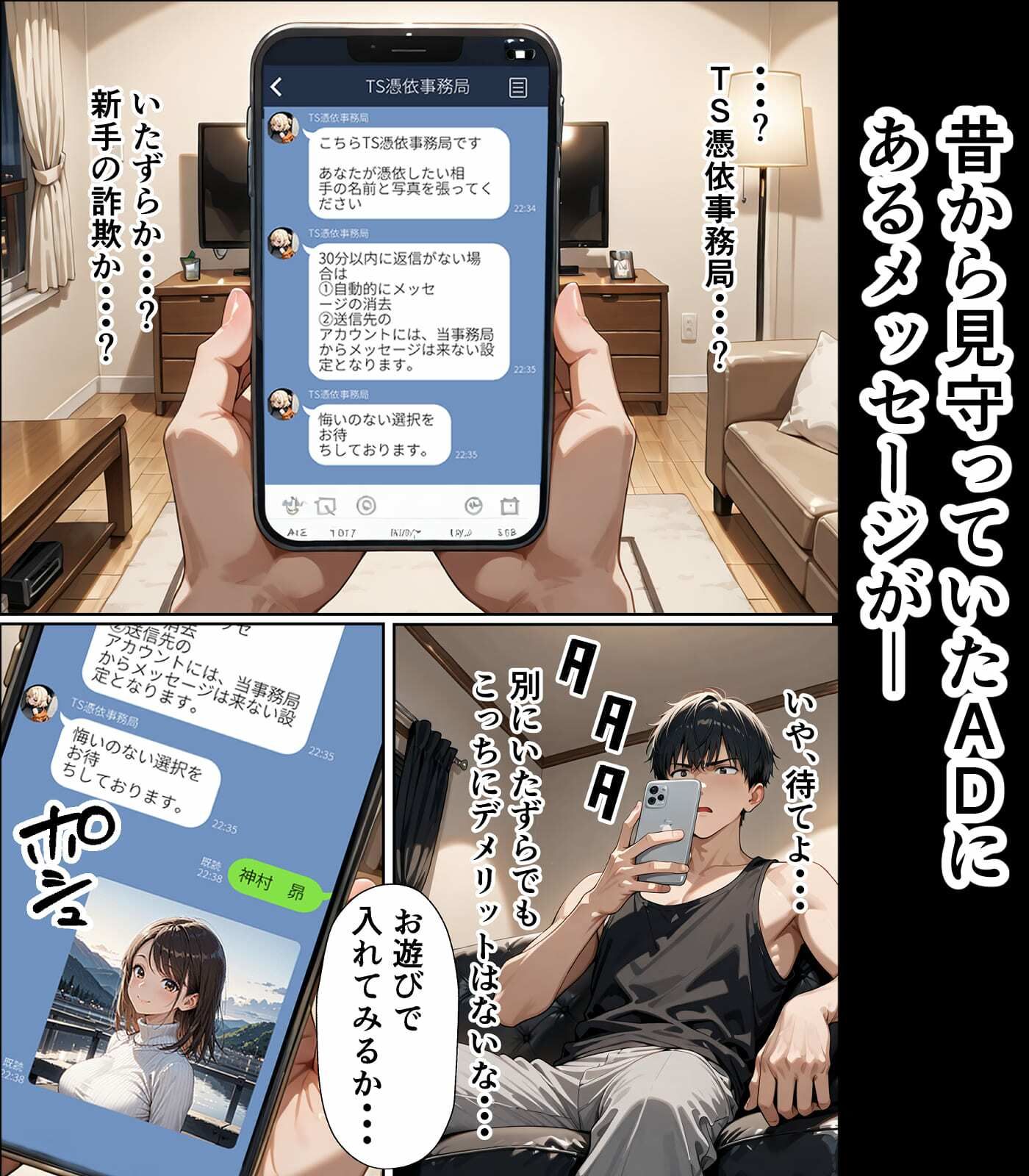 人生逆転憑依 ADの俺が女子アナに憑依してエースアナになった話 サンプル3ページ目