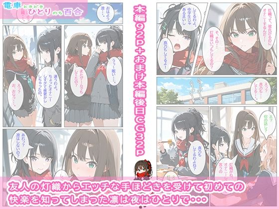 電車ときどきひとりのち百合 サンプル2ページ目