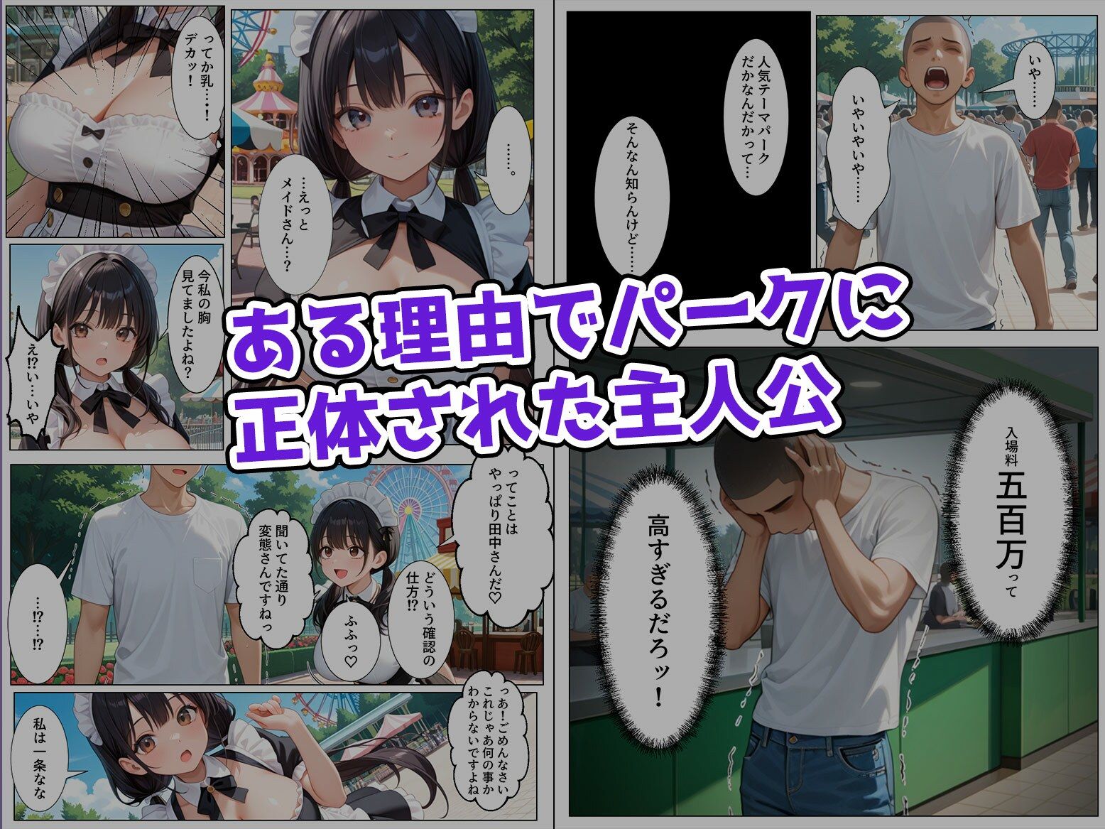 ティファニーパーク〜ここのスタッフ全員犯し放題って本当ですか？〜1話 サンプル1ページ目