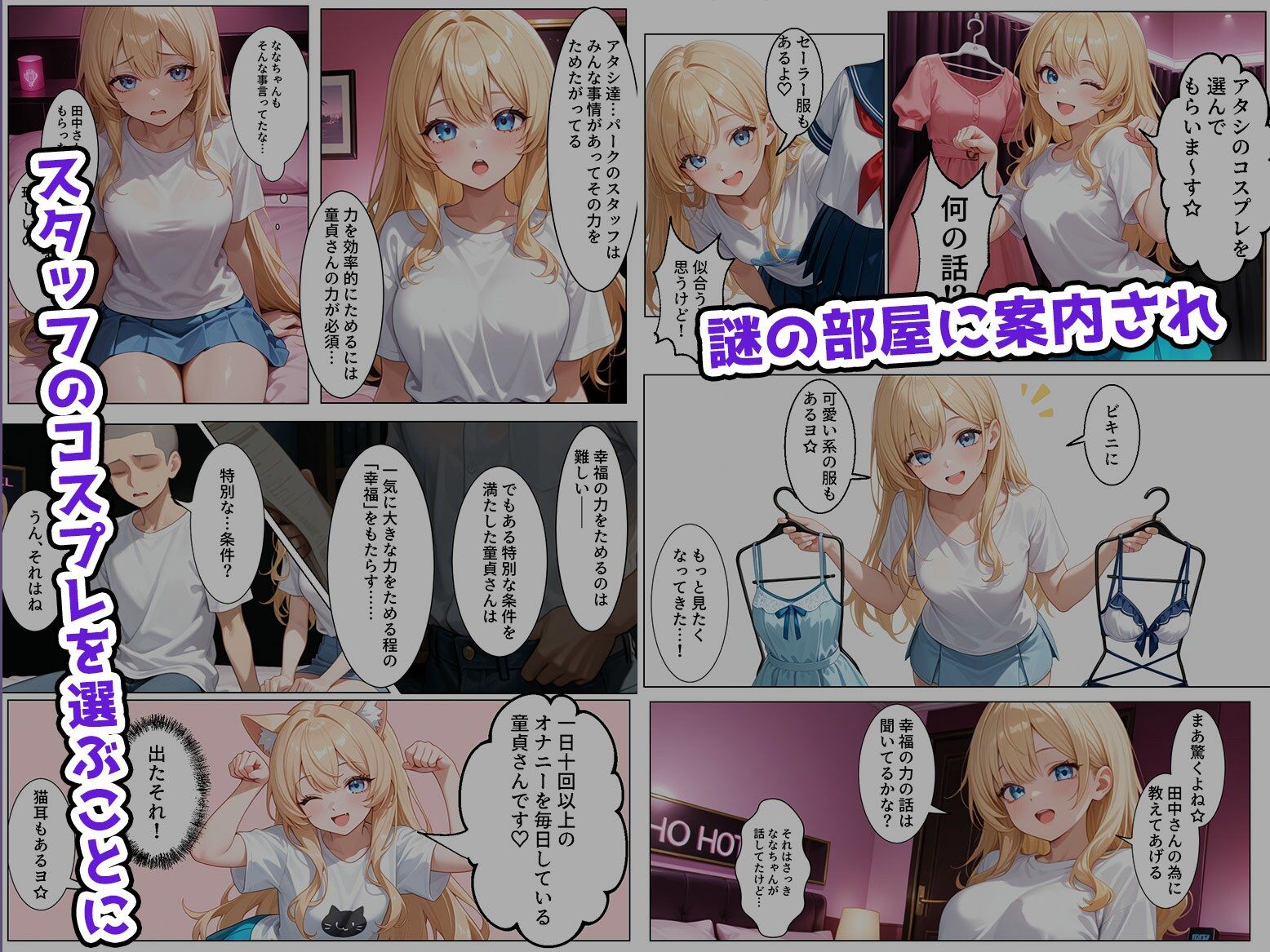 ティファニーパーク〜ここのスタッフ全員犯し放題って本当ですか？〜1話 サンプル3ページ目