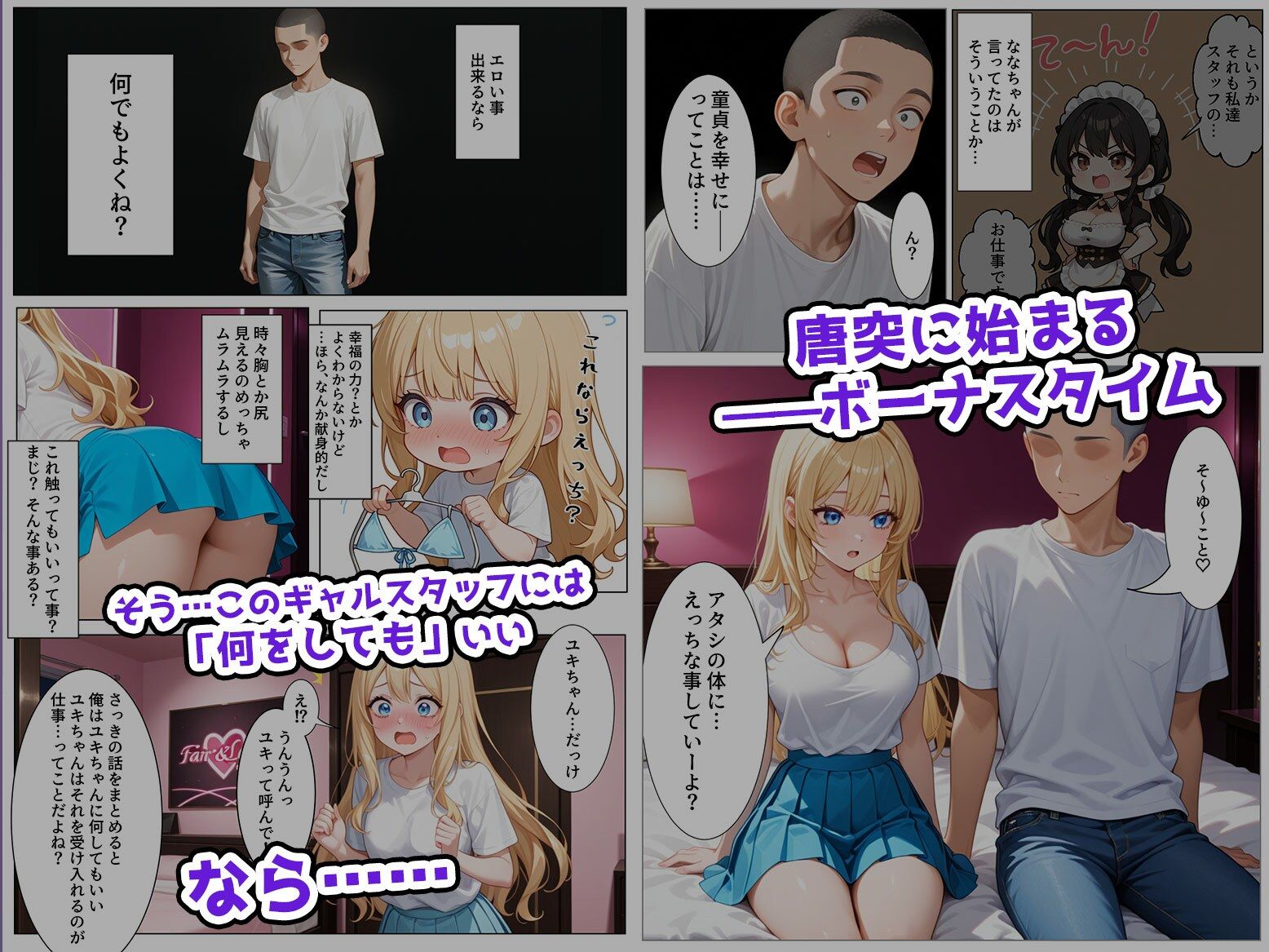 ティファニーパーク〜ここのスタッフ全員犯し放題って本当ですか？〜1話 サンプル4ページ目