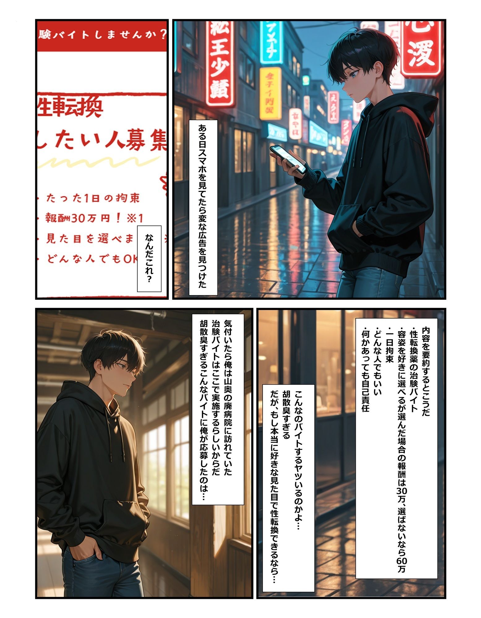 姉の身体になってヤりたいこと サンプル1ページ目