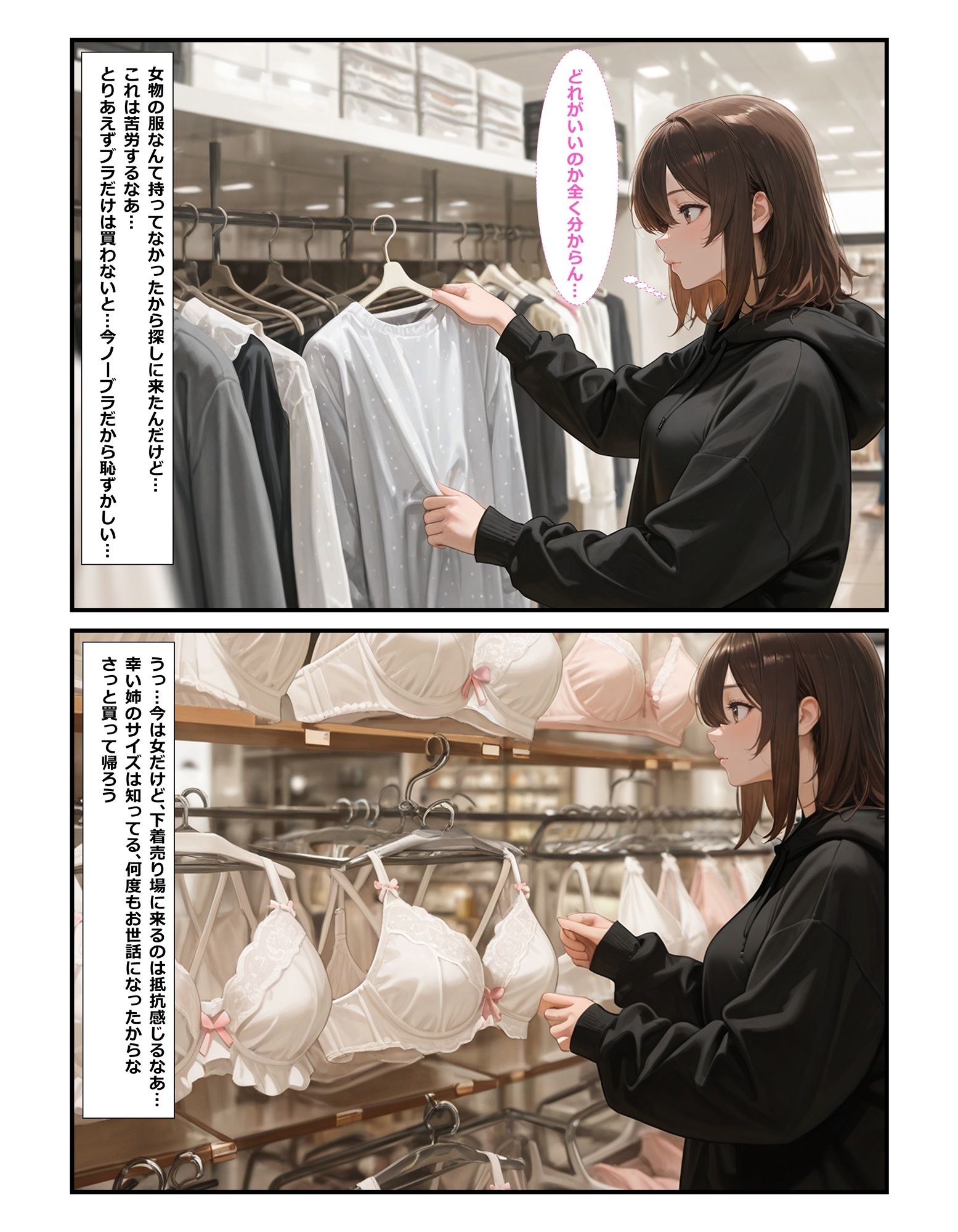 姉の身体になってヤりたいこと サンプル4ページ目