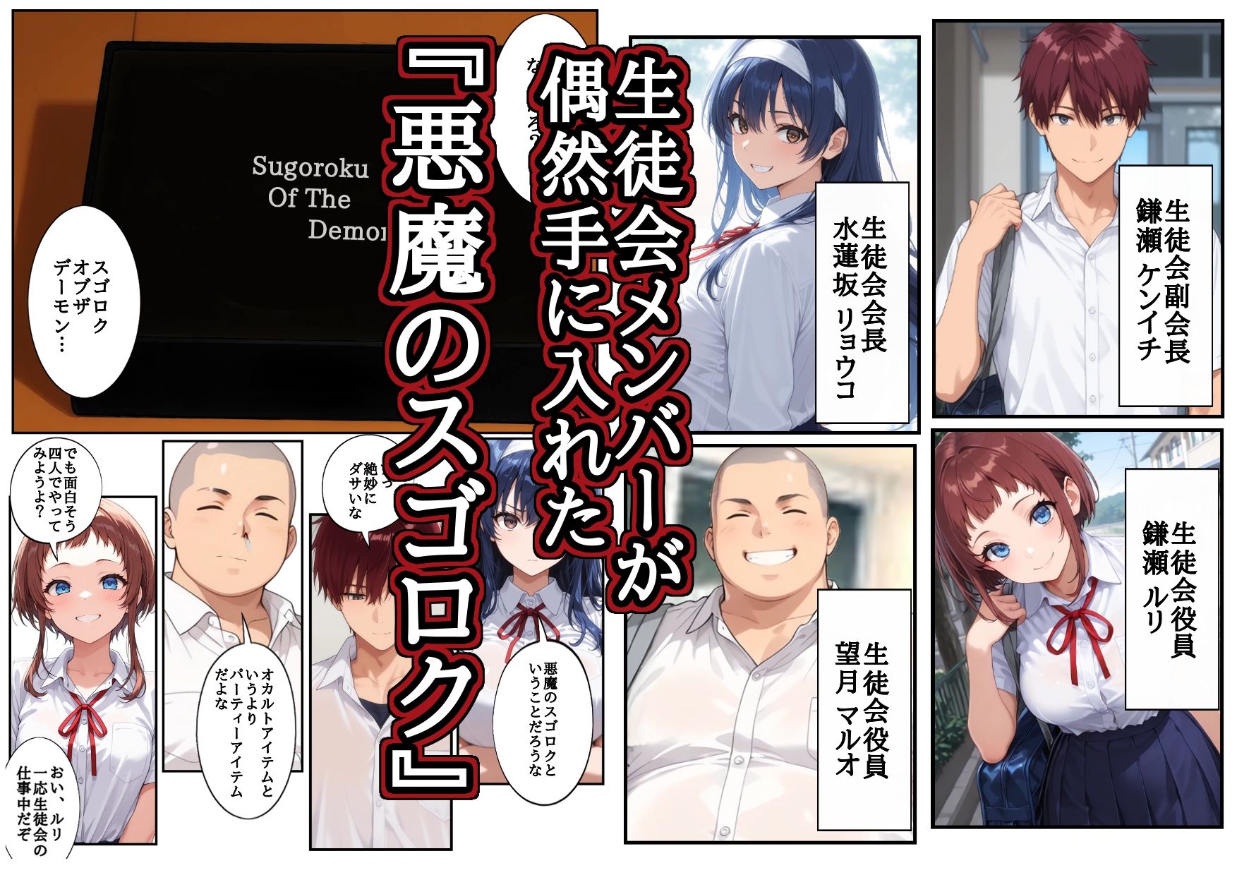 Sugoroku Of The Demon （悪魔のスゴロク） サンプル2ページ目