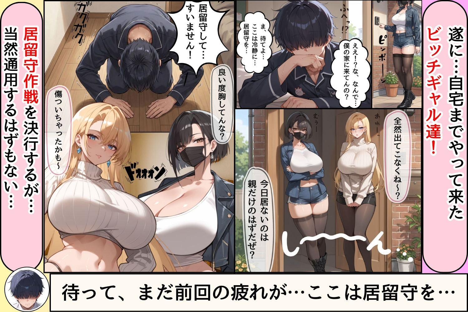 女子校生彼氏持ちのビッチ達がボクのチ○コで遊んだ結果 もう僕以外では満足出来なくなった件  ファイナル サンプル1ページ目