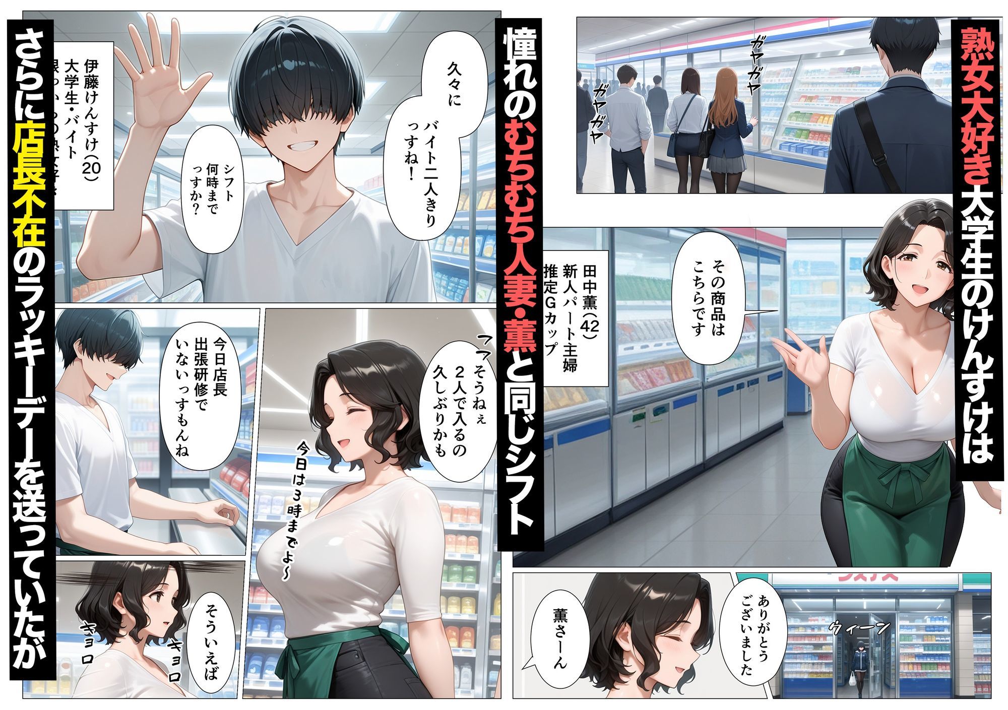 バ先の茶色乳首のパート人妻を玩具攻めしまくったら開花逆転・連続で搾精された話 サンプル1ページ目