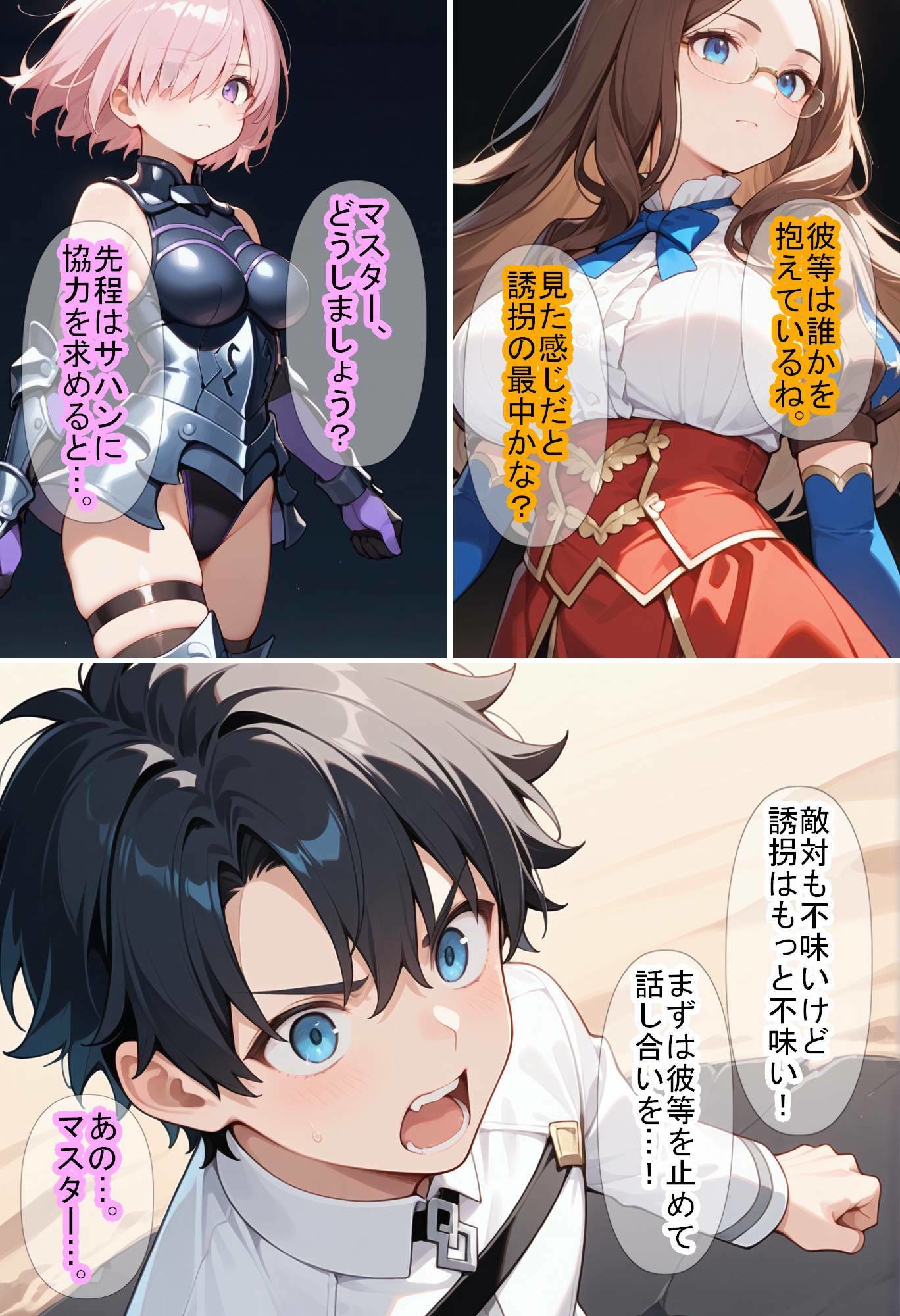 【F〇Oの世界に入ってしまったら？】〜女サーヴァントにエロい事し放題だった件〜 7 サンプル4ページ目