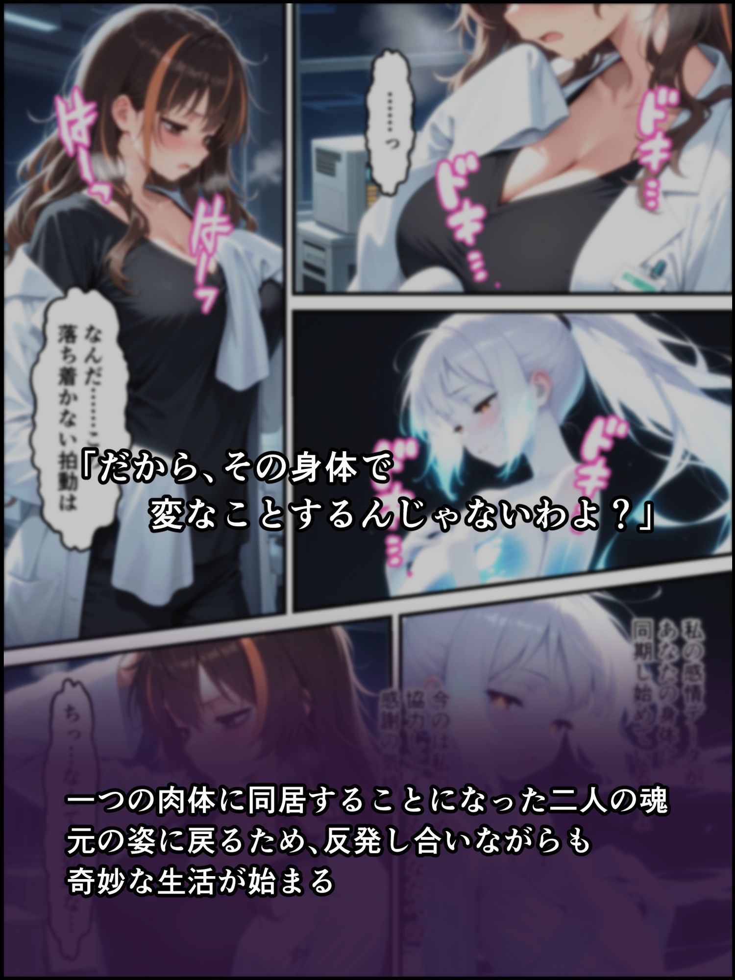 蝕宴のコラプティオ 美人研究者に憑依され美少女に変えられた天才○校生が、オスを喰い漁る黒ギャル淫魔に堕ちるまでの1ヶ月間 サンプル5ページ目