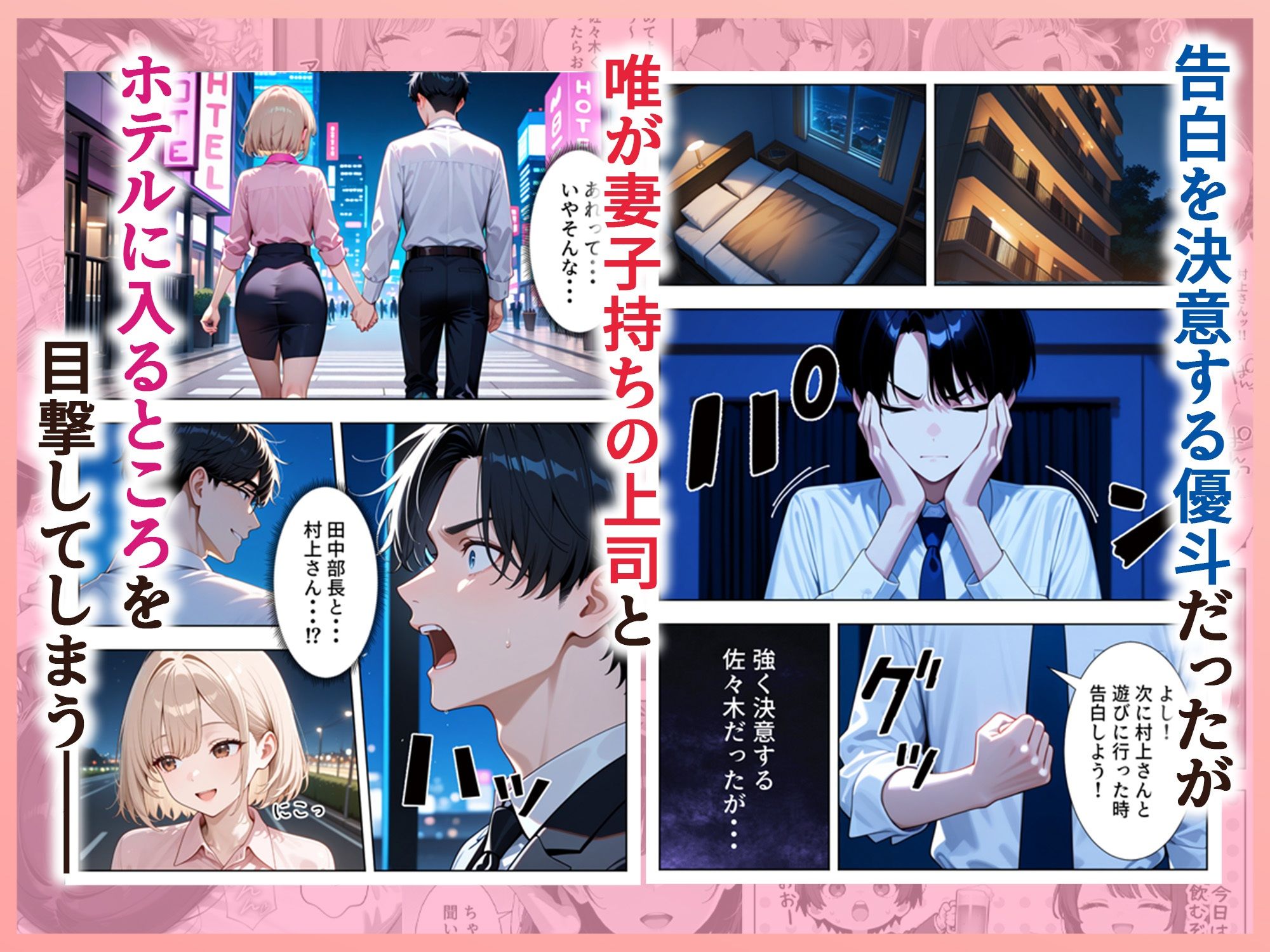 新卒入社した俺の社内恋愛事情 〜純情先輩と小悪魔同期ちゃん〜 サンプル3ページ目