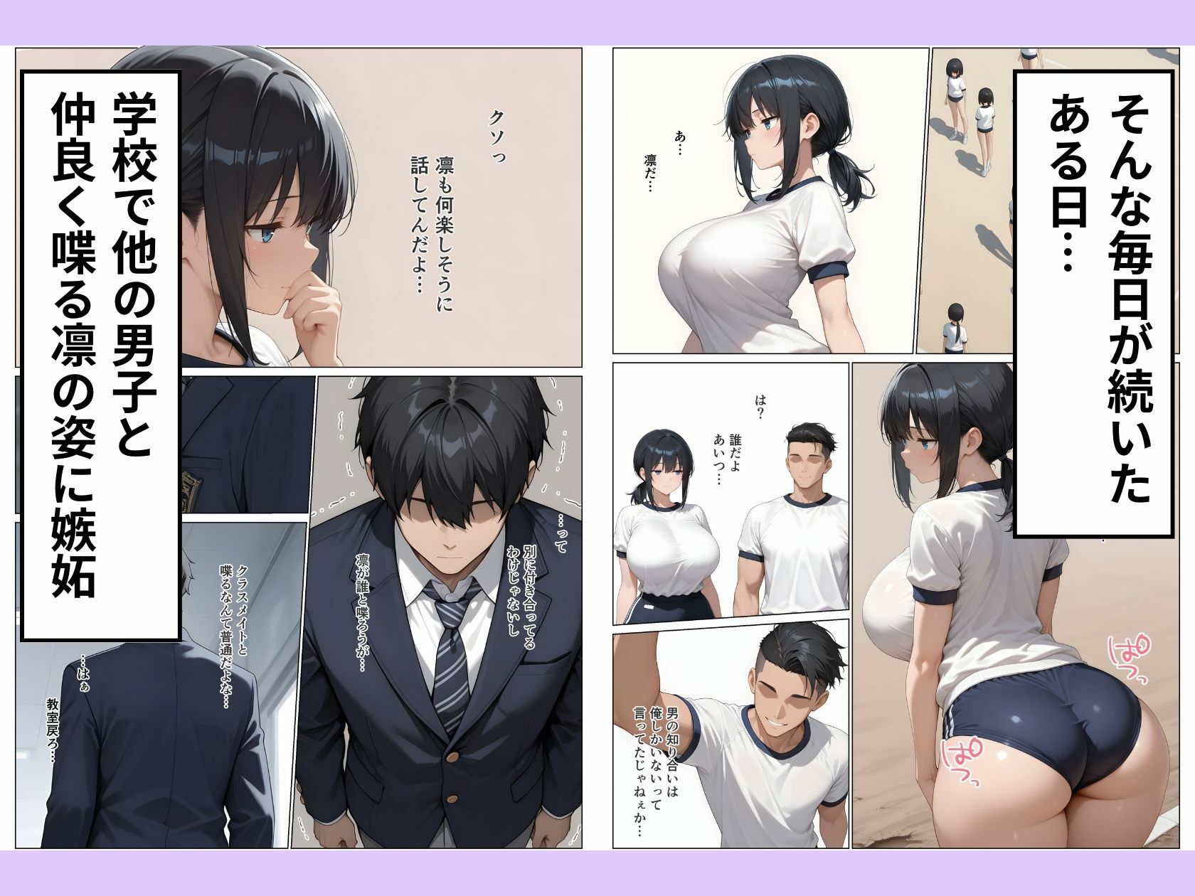 ちんぽを借りにきた無表情な陰キャ幼馴染とイチャラブセックスした話 サンプル7ページ目