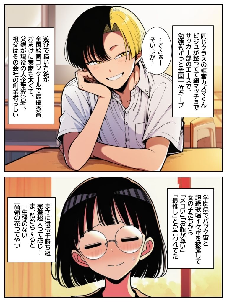 君の子どもを孕ませて。大人しい眼鏡女子がイケメンに無責任中出しされて妊娠するまで サンプル4ページ目