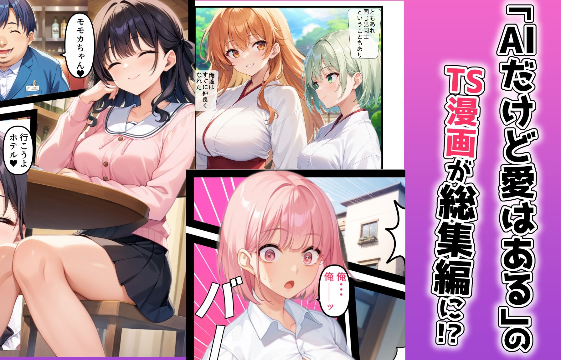 TSマンガ総集編2 サンプル2ページ目