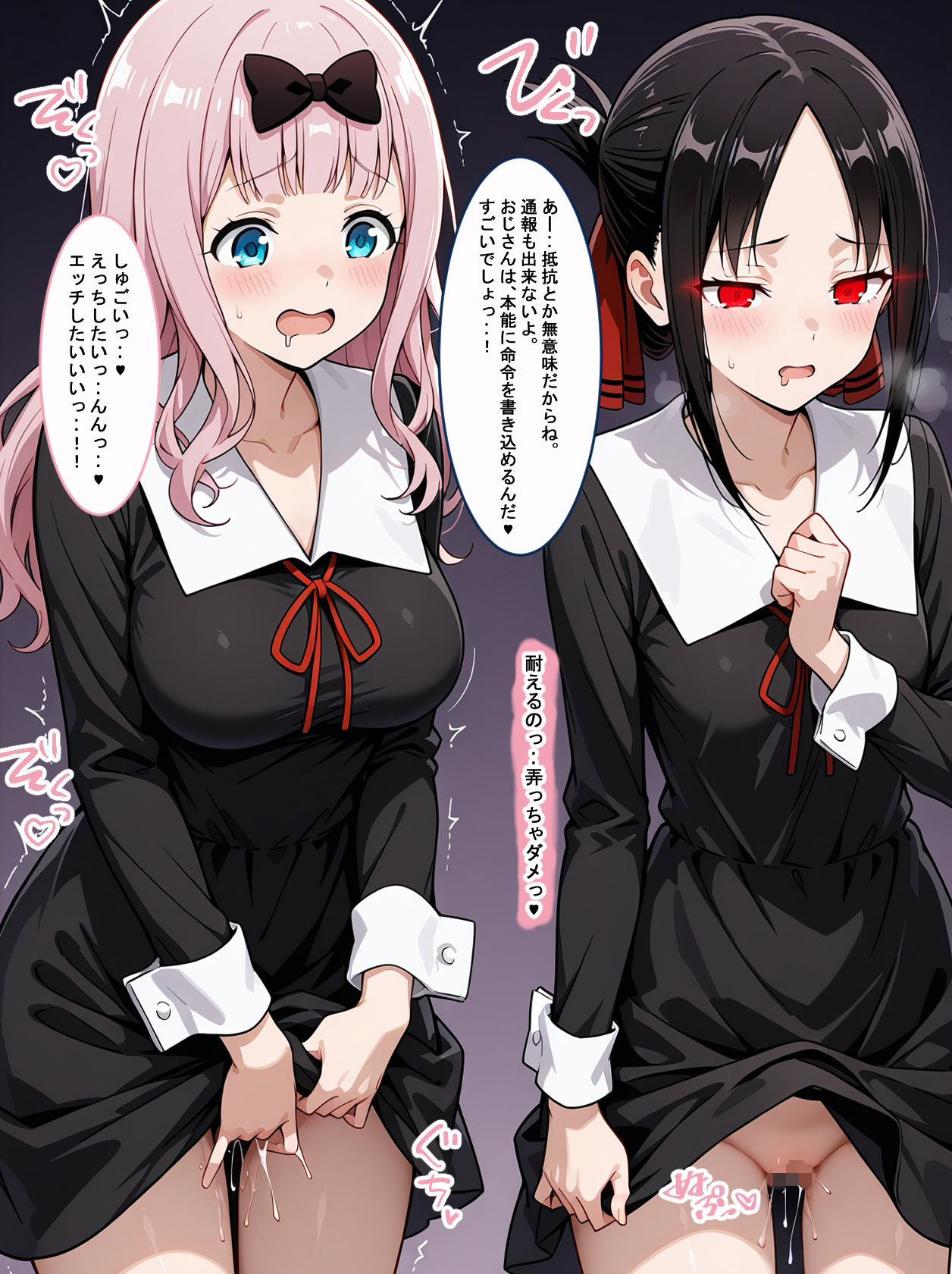 かぐや様は催●おじさんに抱かれたい サンプル6ページ目