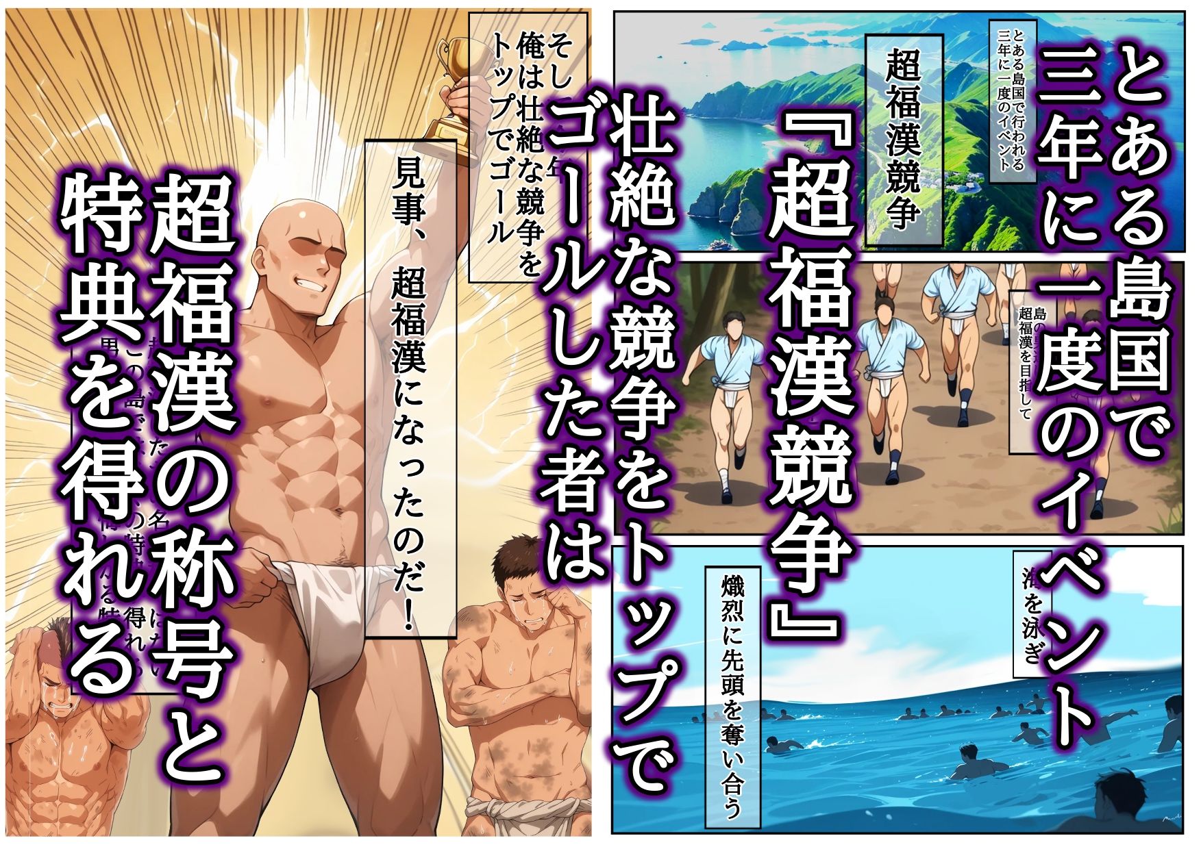 超福漢様に種付けしてもらいました サンプル1ページ目