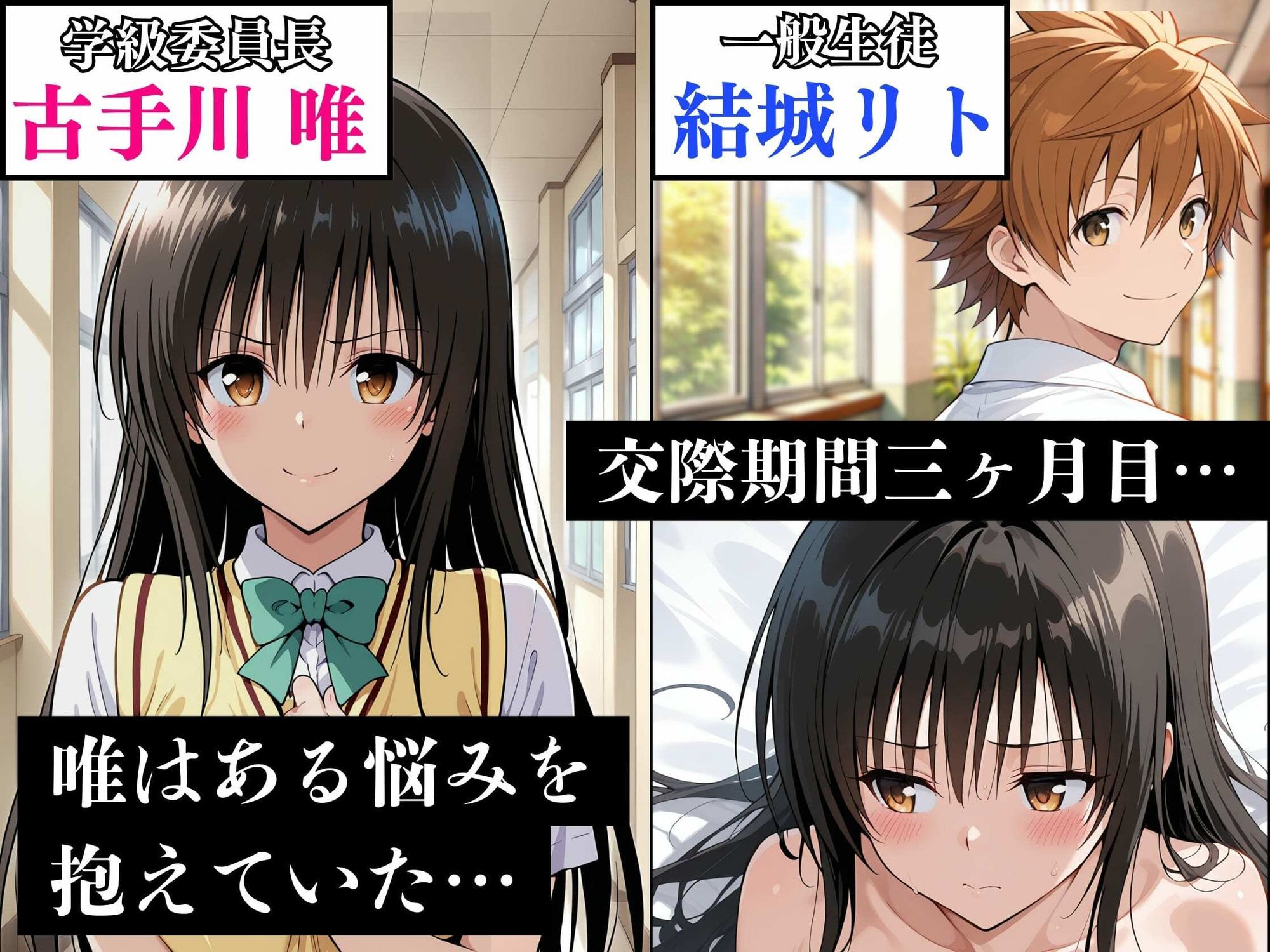 学級委員長 古手川 唯〜担任教師に犯●れる〜 サンプル1ページ目