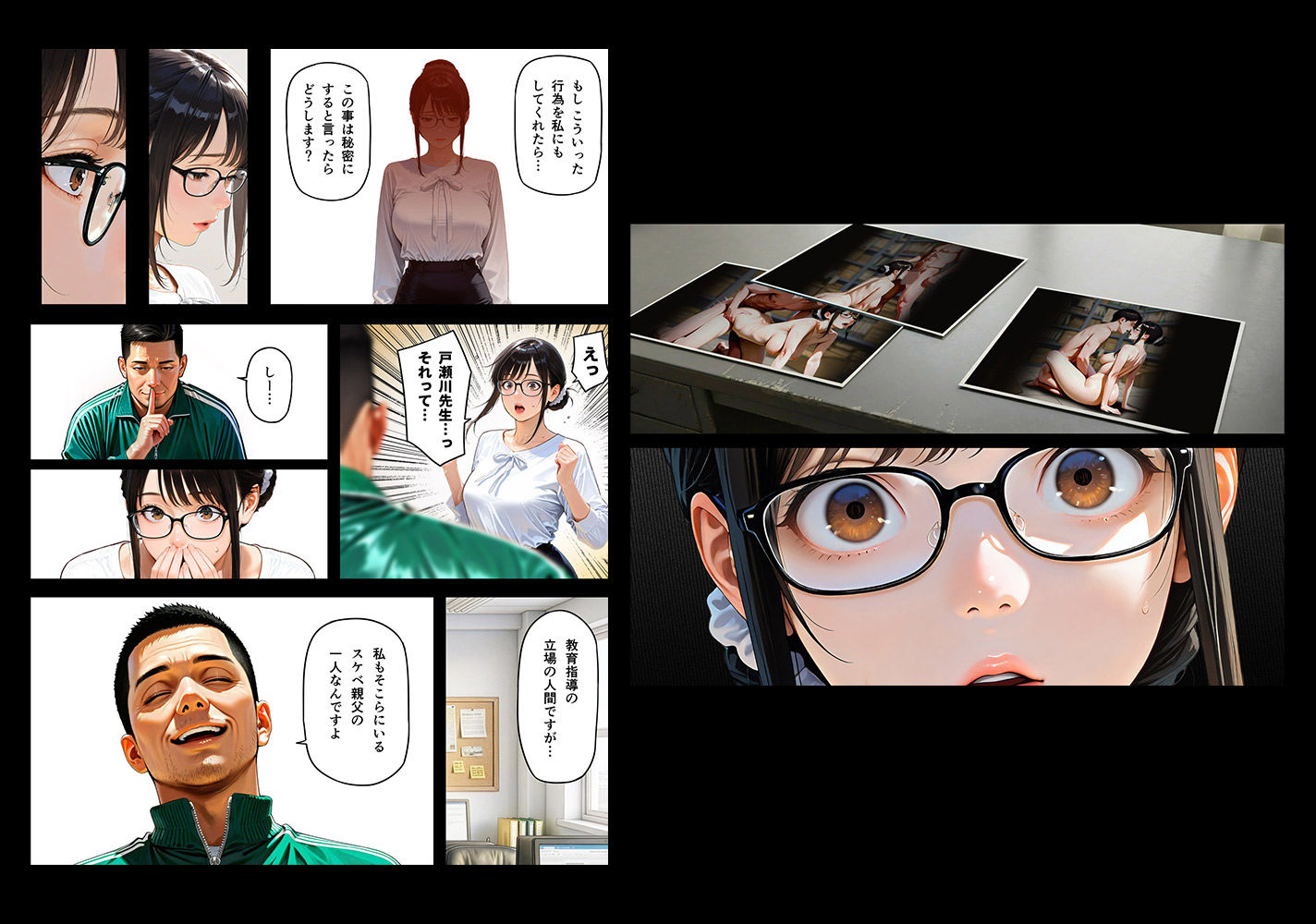 こそこそする女教師は篠原由紀です。 サンプル5ページ目