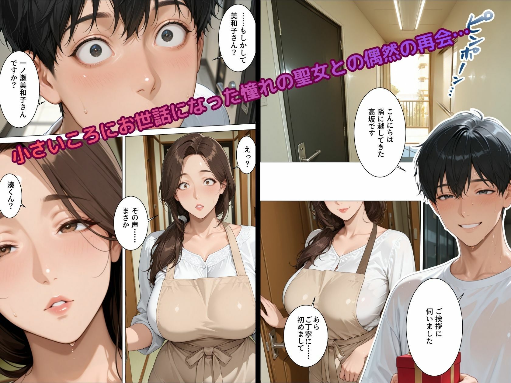 隣の聖女は俺のもの 快楽マッサージで堕ちに堕ちるっ サンプル2ページ目
