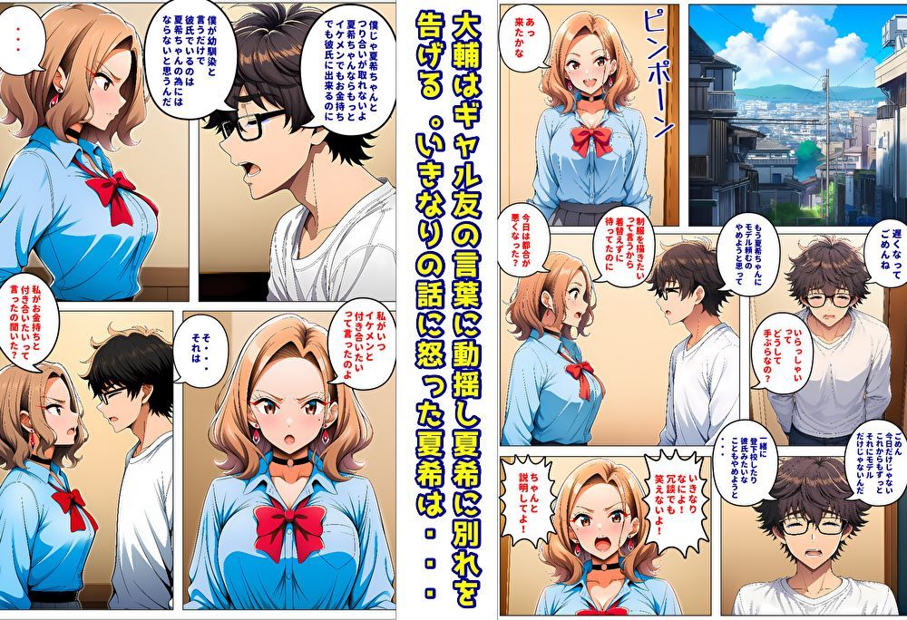 人気読モのギャル幼馴染は、みんなには塩対応なのに僕には世話焼きでデレる サンプル3ページ目