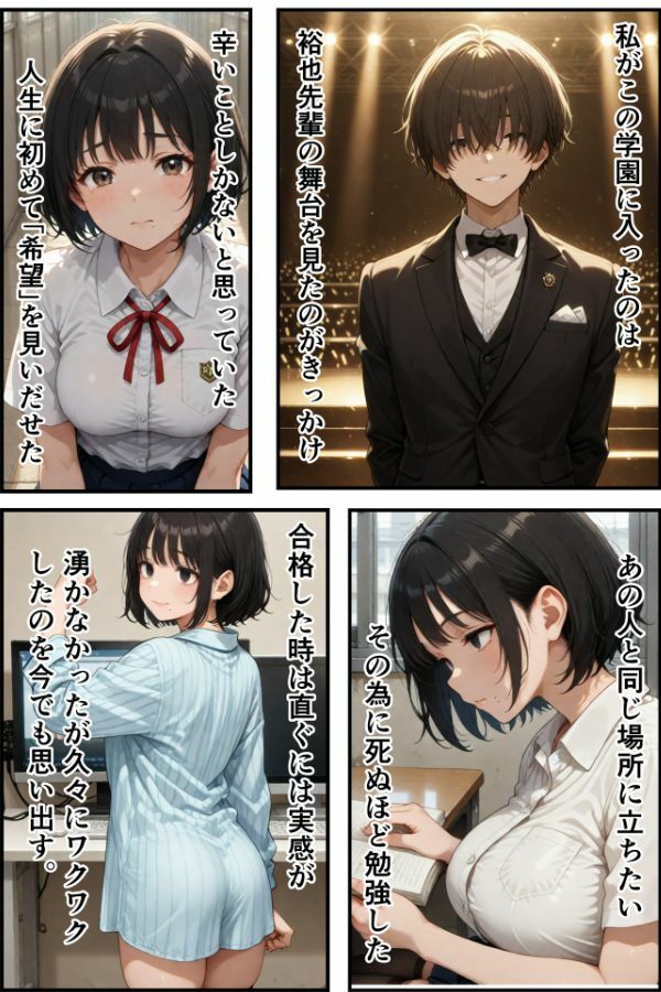 【本当にあったエロい話 3】クール長身巨乳な後輩をズブズブに依存させる話 サンプル6ページ目