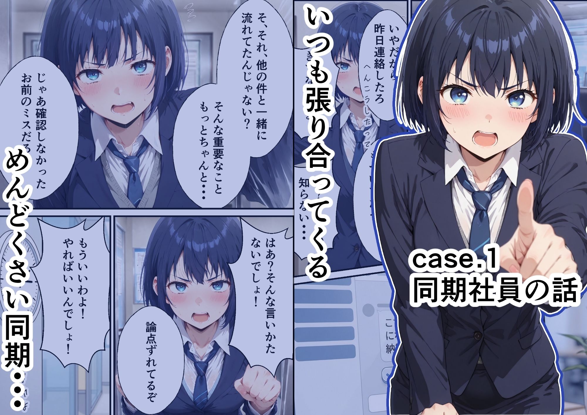 セックス中しか謝れない性別の話 サンプル2ページ目