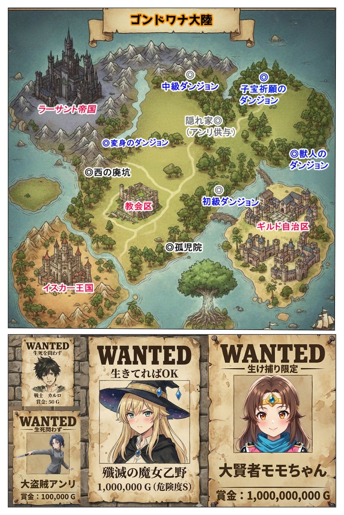 ダンジョンで女の子見つけたからハーレム作ってみたい・・3 サンプル1ページ目