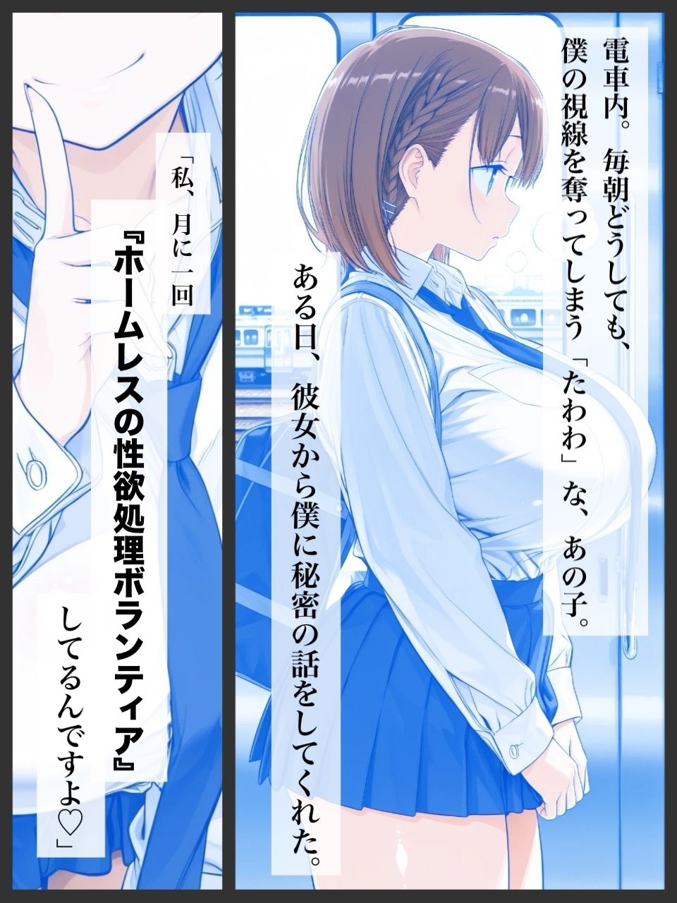 ホームレスの性欲処理ボランティアdeluxe サンプル1ページ目