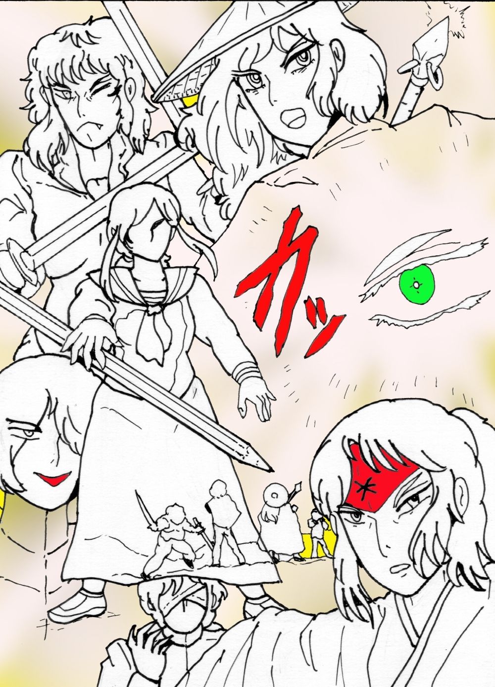 「幻夢都市の朱蘭  5  月に還る妹  後編」 サンプル8ページ目