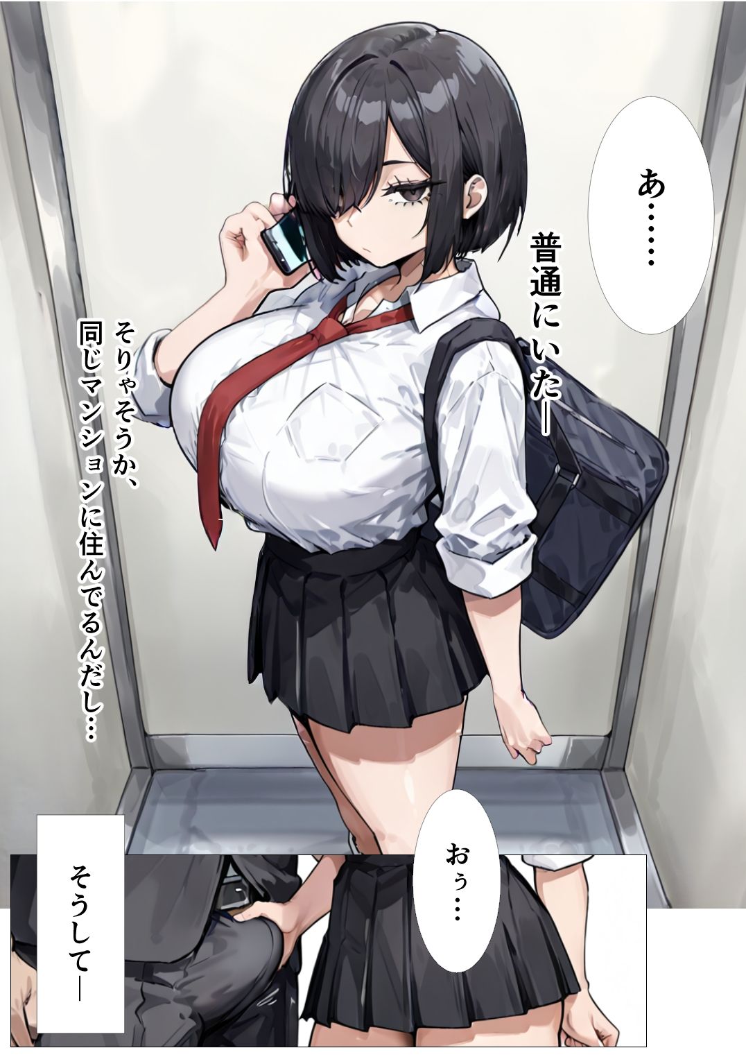 不機嫌J〇とおじさん2 サンプル2ページ目