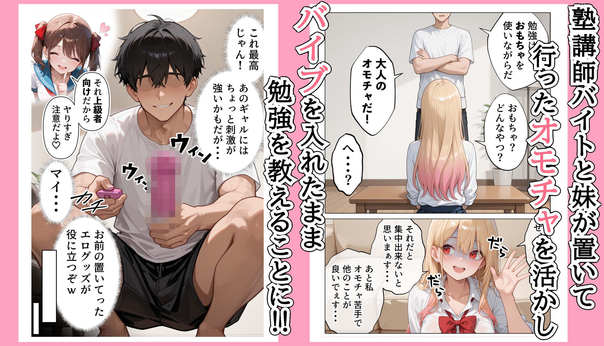 【続編:白ギャルJK2】ラブドール頼んだら、白ギャルJKが来た サンプル3ページ目