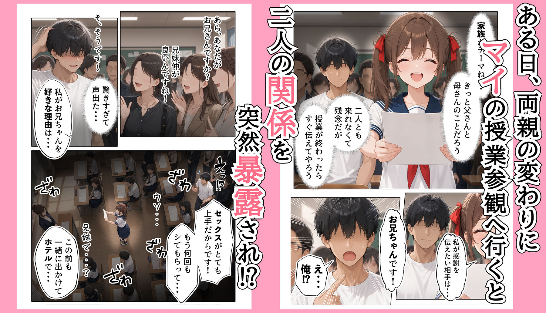 【続編:妹〇〇3】ラブドール頼んだら、ド変態妹〇〇が来た3 サンプル1ページ目
