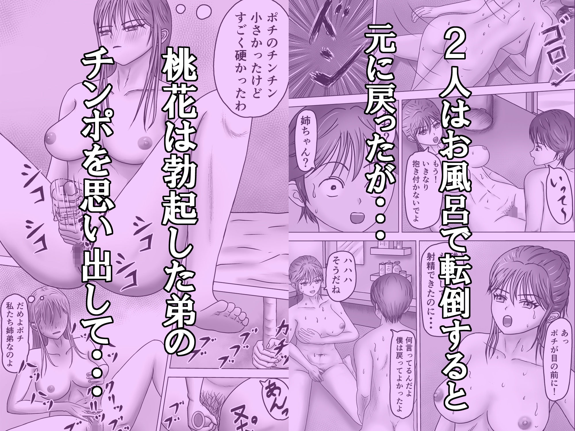 ねえポチ！お姉ちゃんのココに入れてみたくない？ サンプル4ページ目